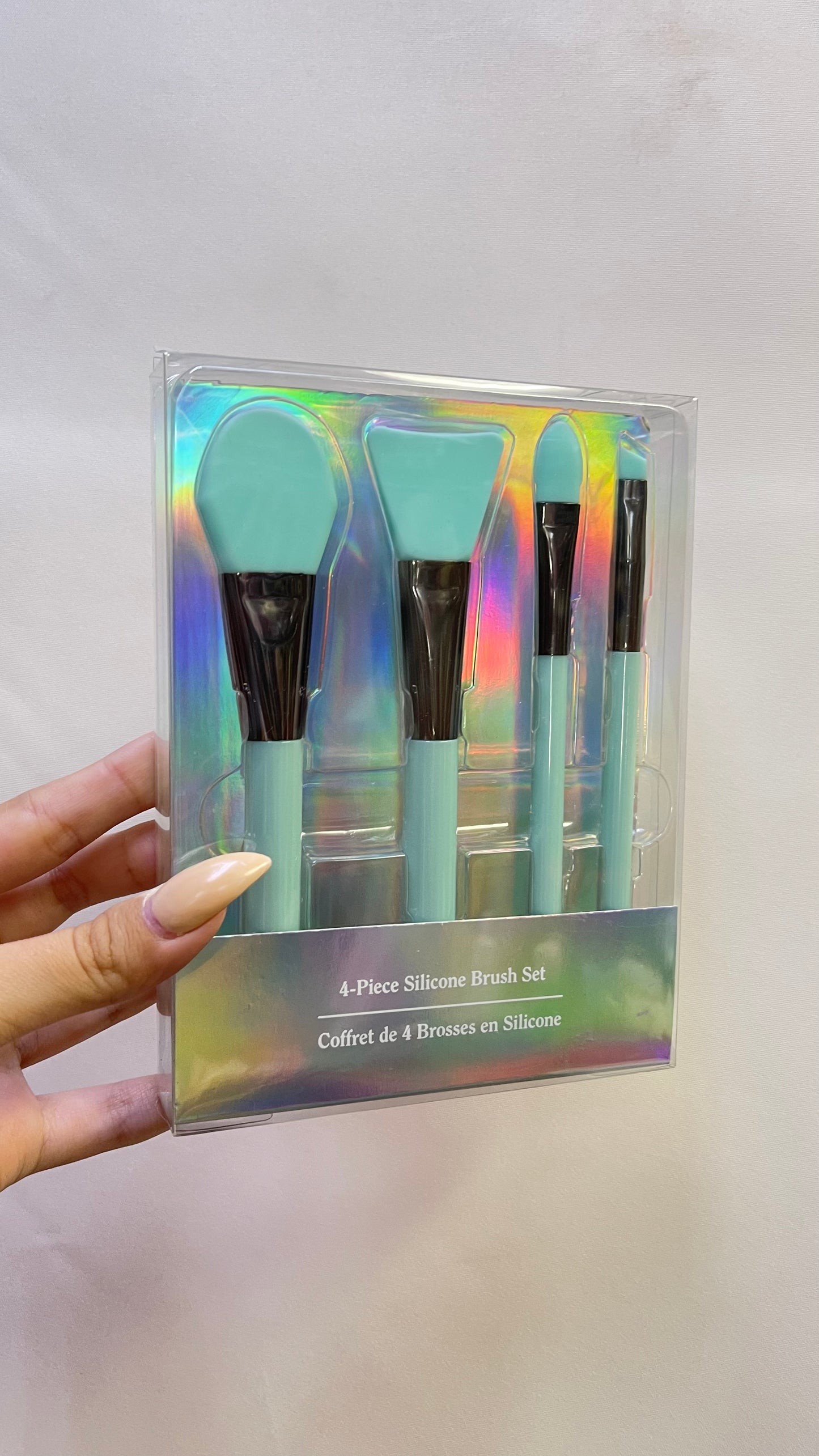 Urban Outfitters Baby Blue Silicone Brush Set