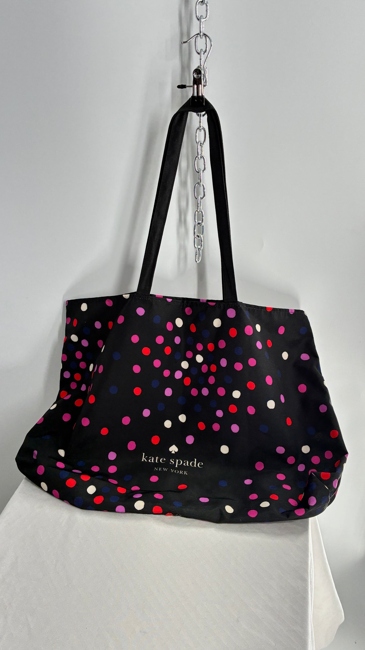 Kate Spade Polka Dotted Oversized Tote Bag