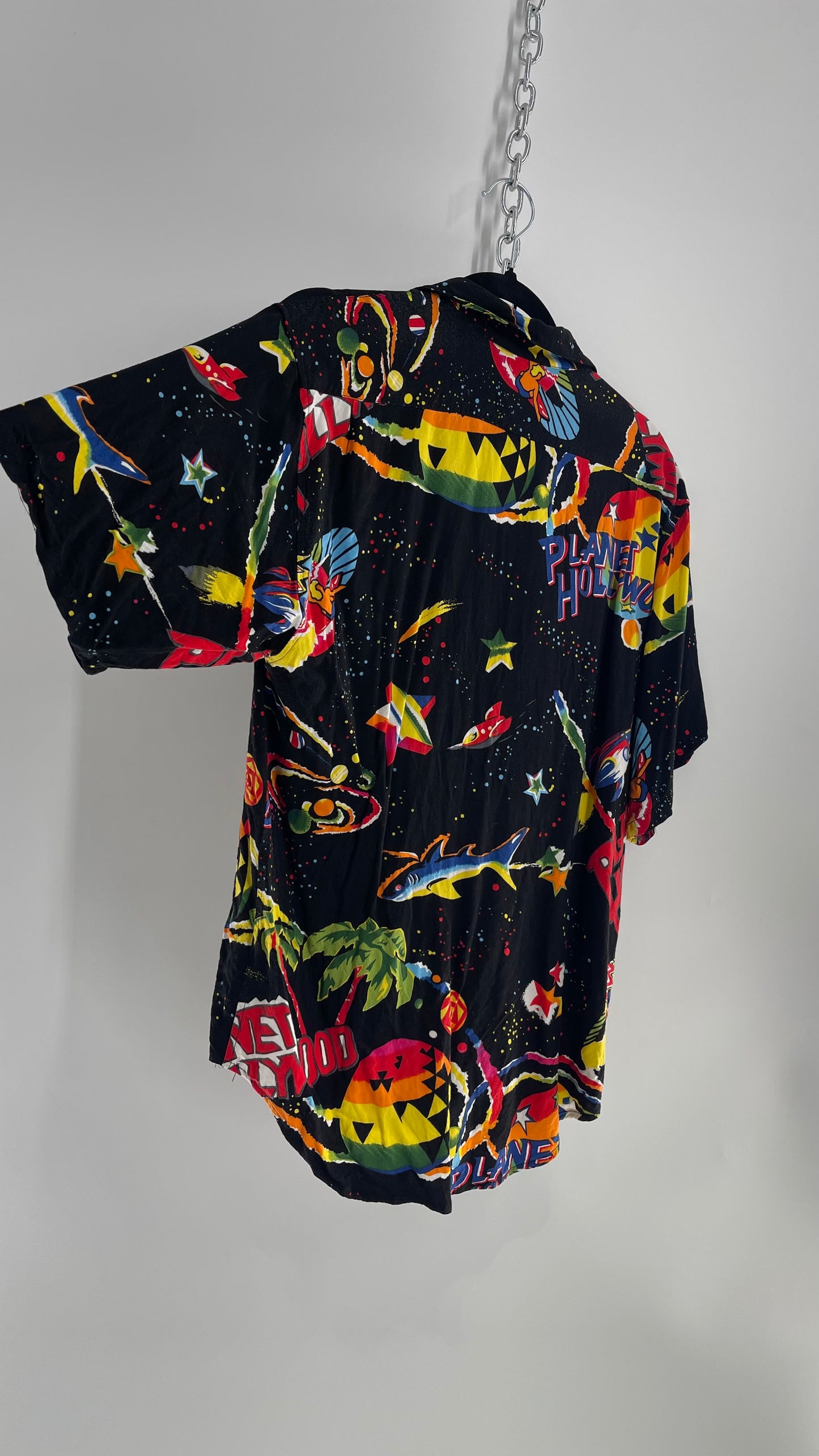 Vintage Planet Hollywood Men’s Button Up (Medium)