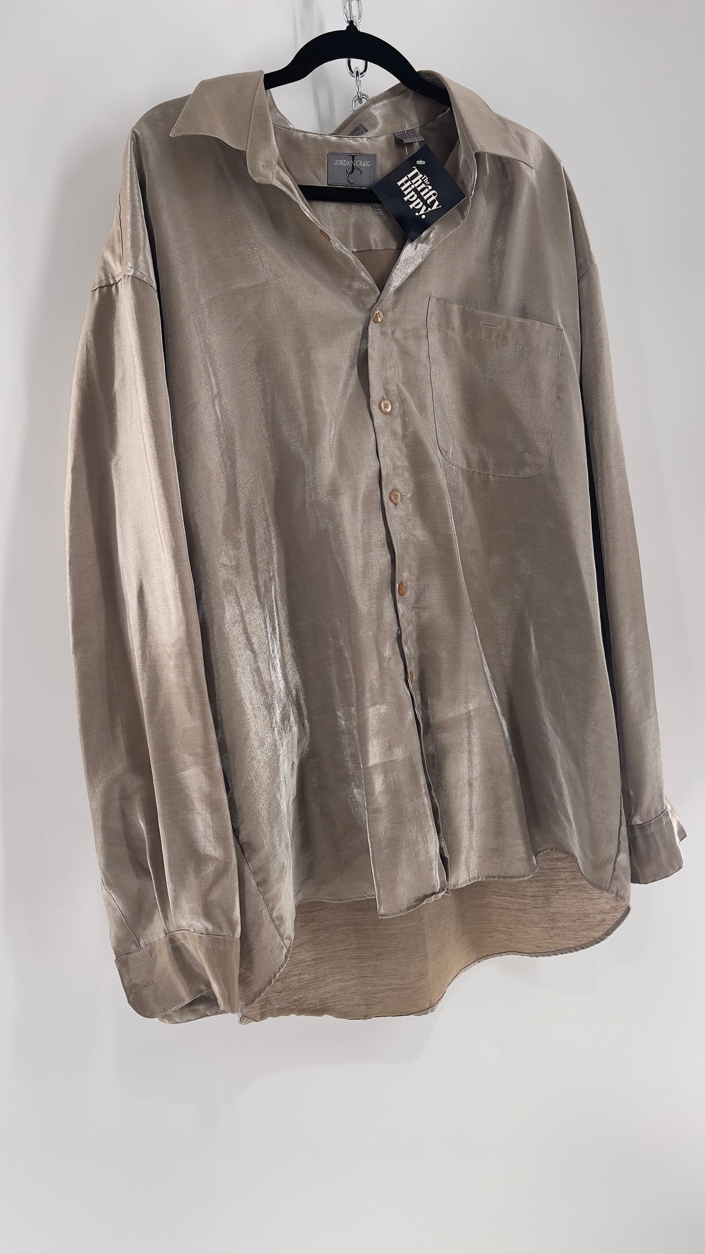 Jordan Craig Molten Metal Button Up (XXL)