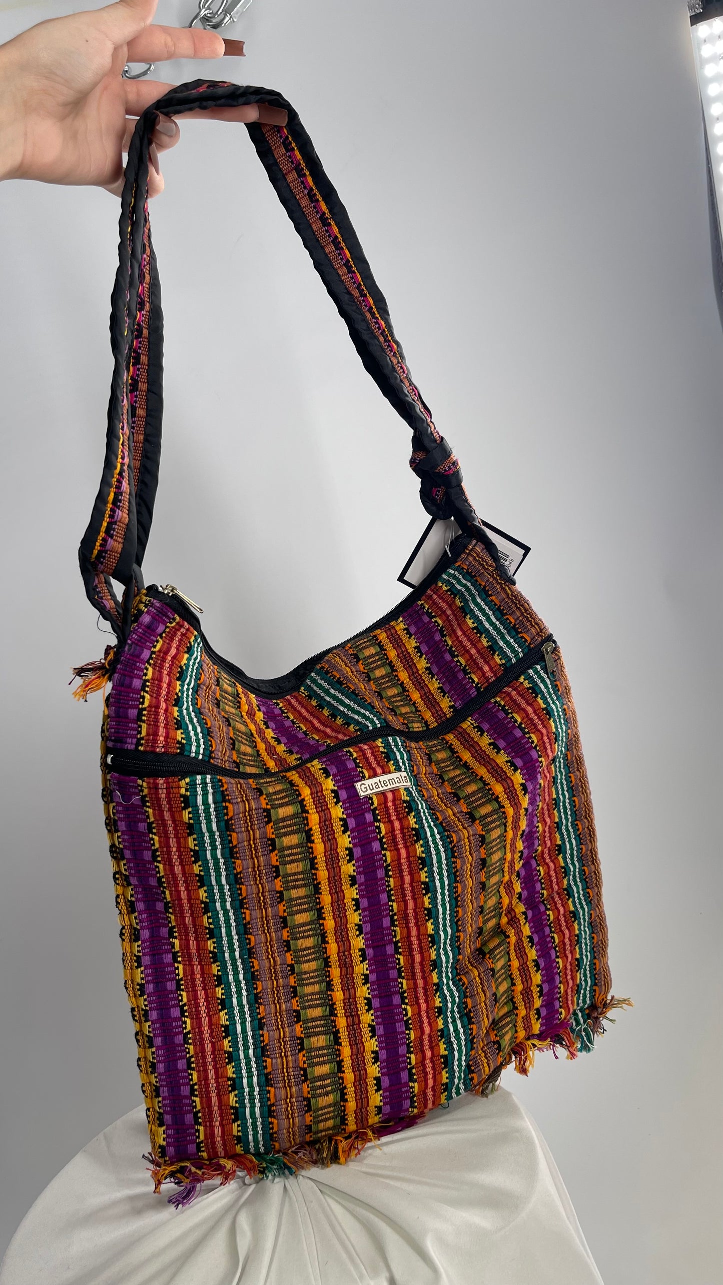 Vintage Guatemalan Woven Handmade Purse