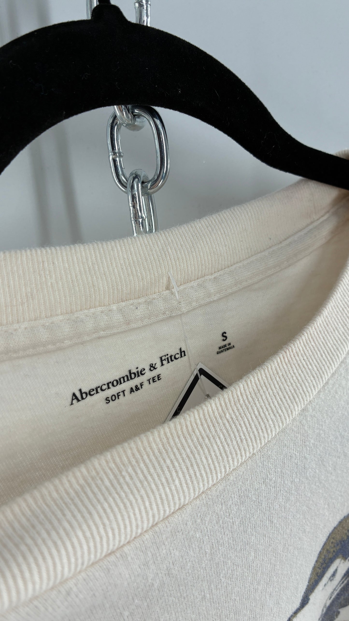 Abercrombie & Fitch Miller Lite Vintage Oversized Style T Shirt (Small)