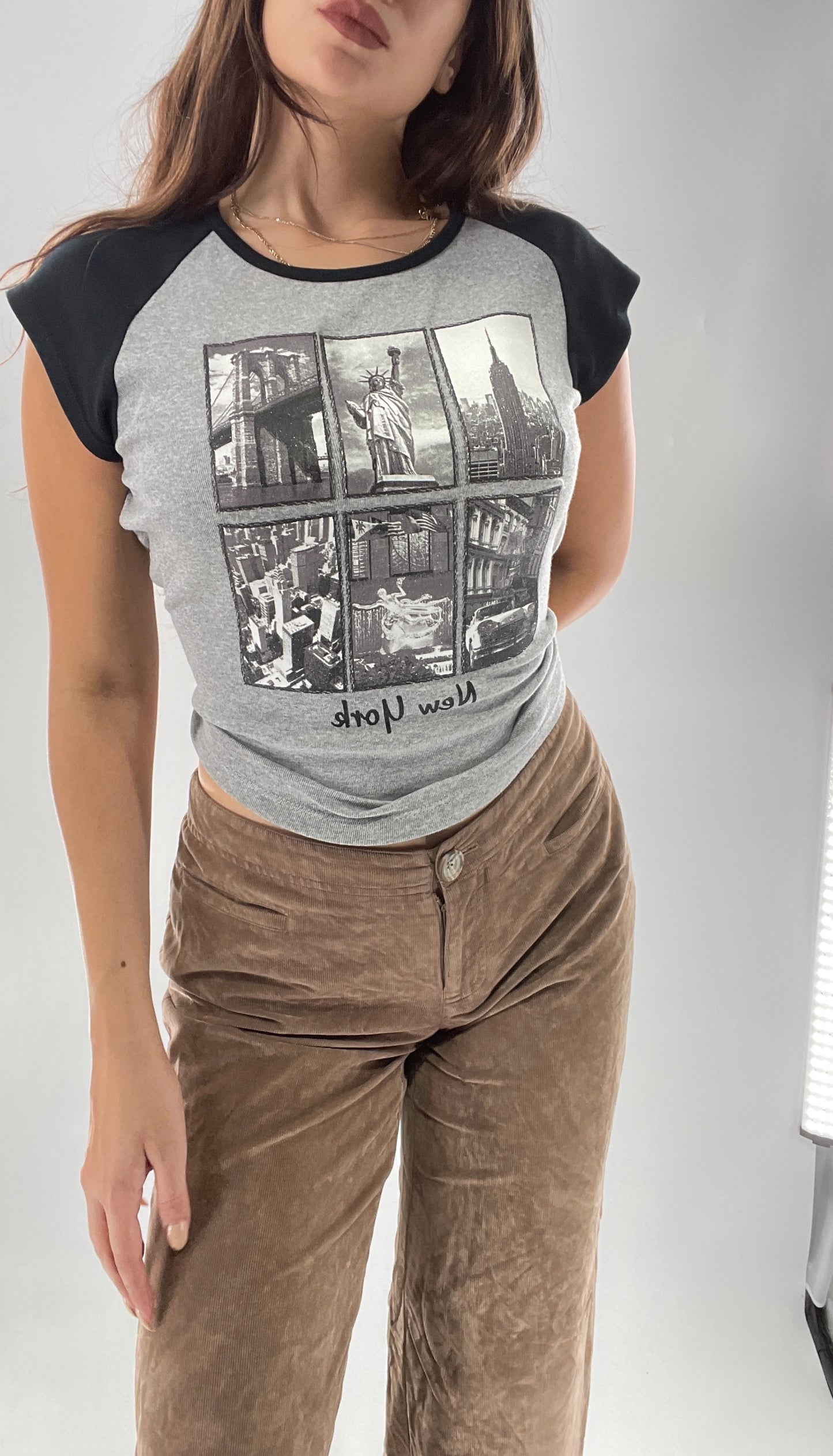Deadstock 1990s Vintage Kavio! New York Glitter Baby T (XL)