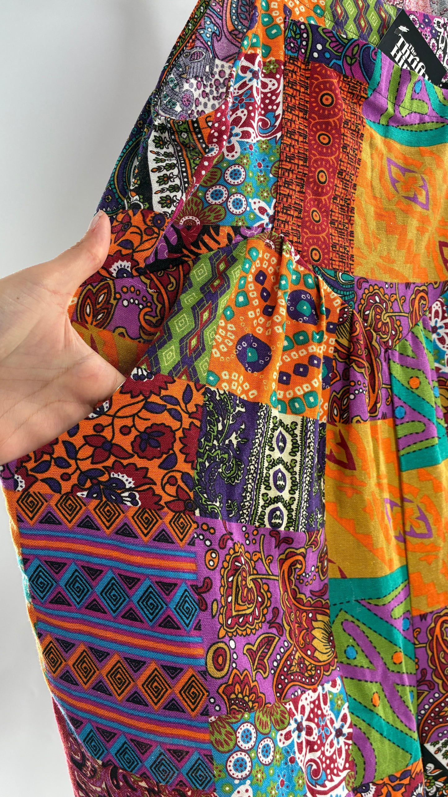 Vintage Patchwork Jumpsuit (Medium)
