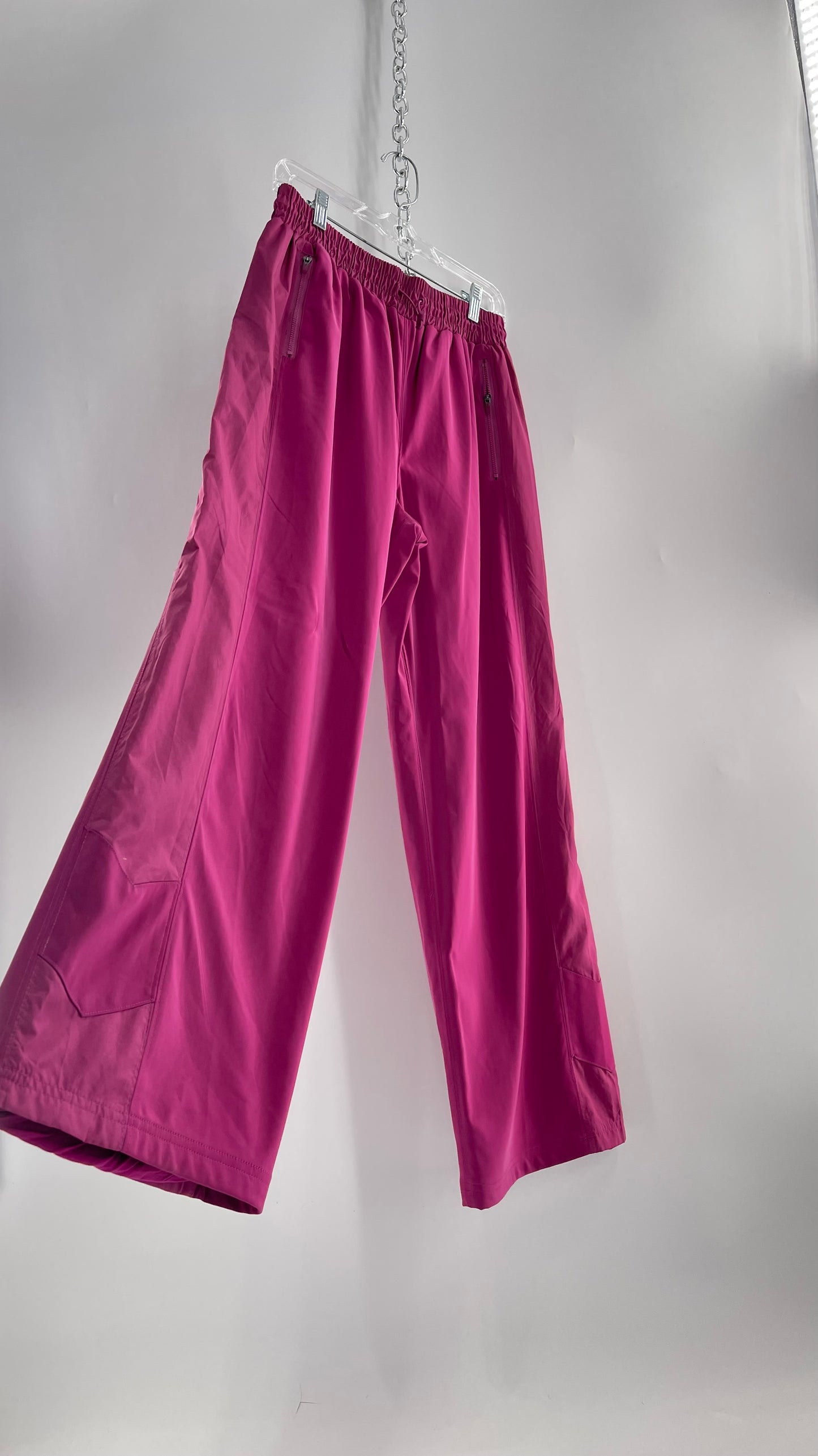 Free People Movement Pink/Purple Workout Track Pants with Tags Attached (Small)