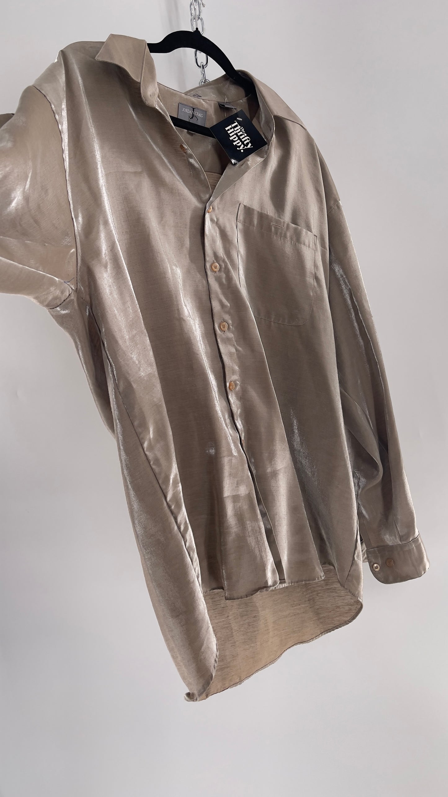 Jordan Craig Molten Metal Button Up (XXL)