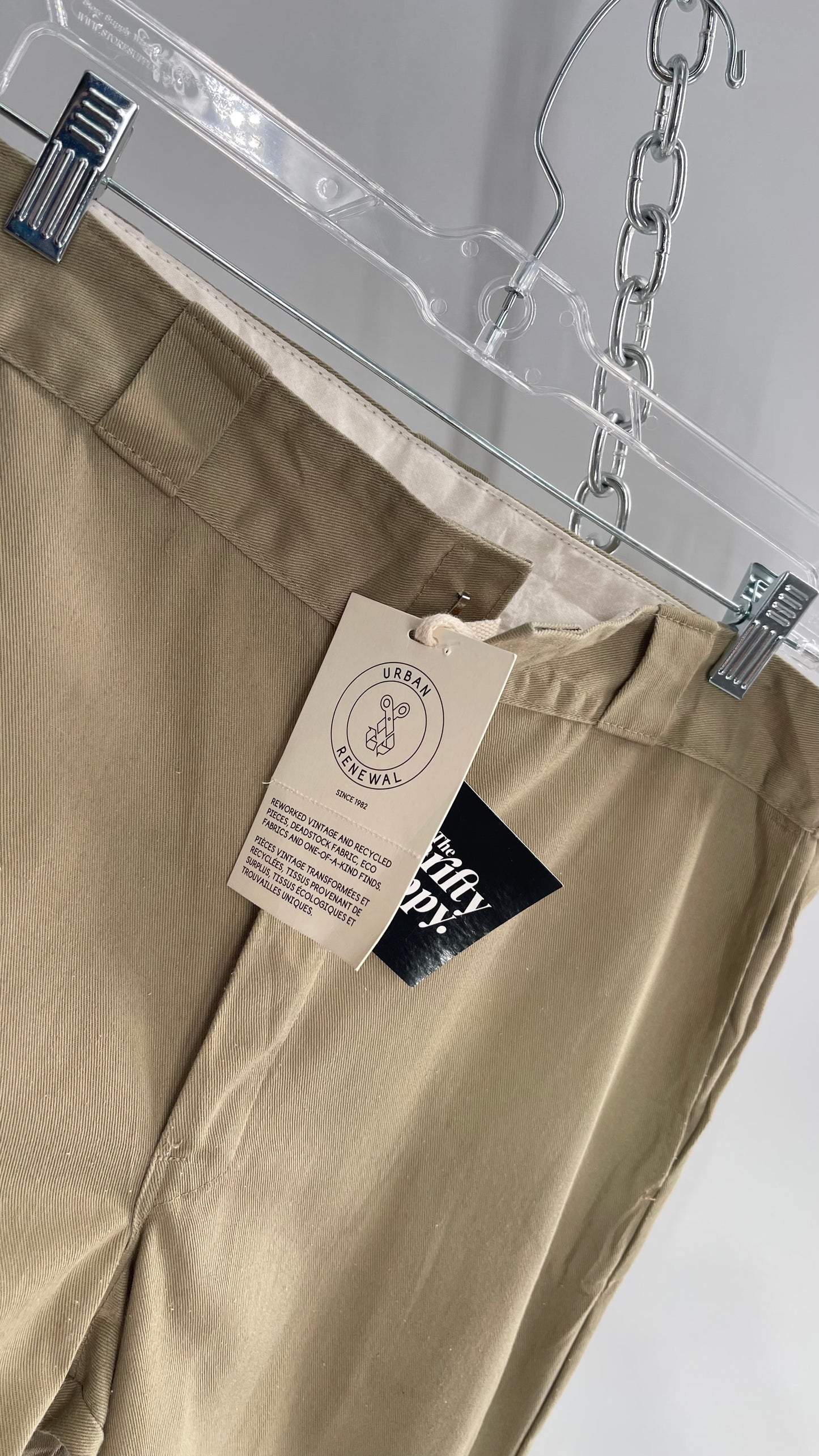 Urban Outfitters Urban Renewal Khaki Trouser (32)