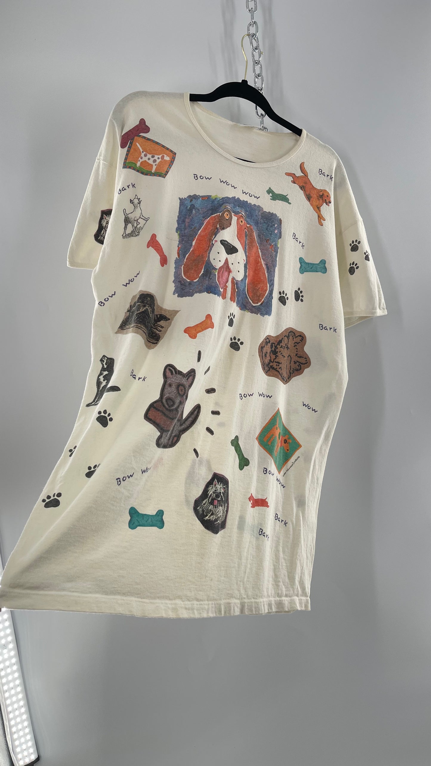 Vintage Bow Wow Oversized Graphic T (XXL)