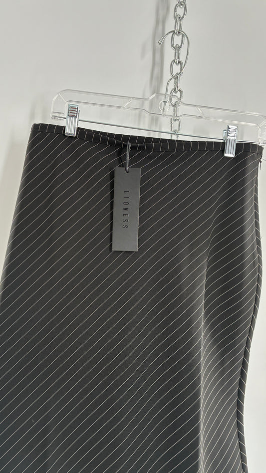 LIONESS Pinstripe Skirt with Tags (Small)