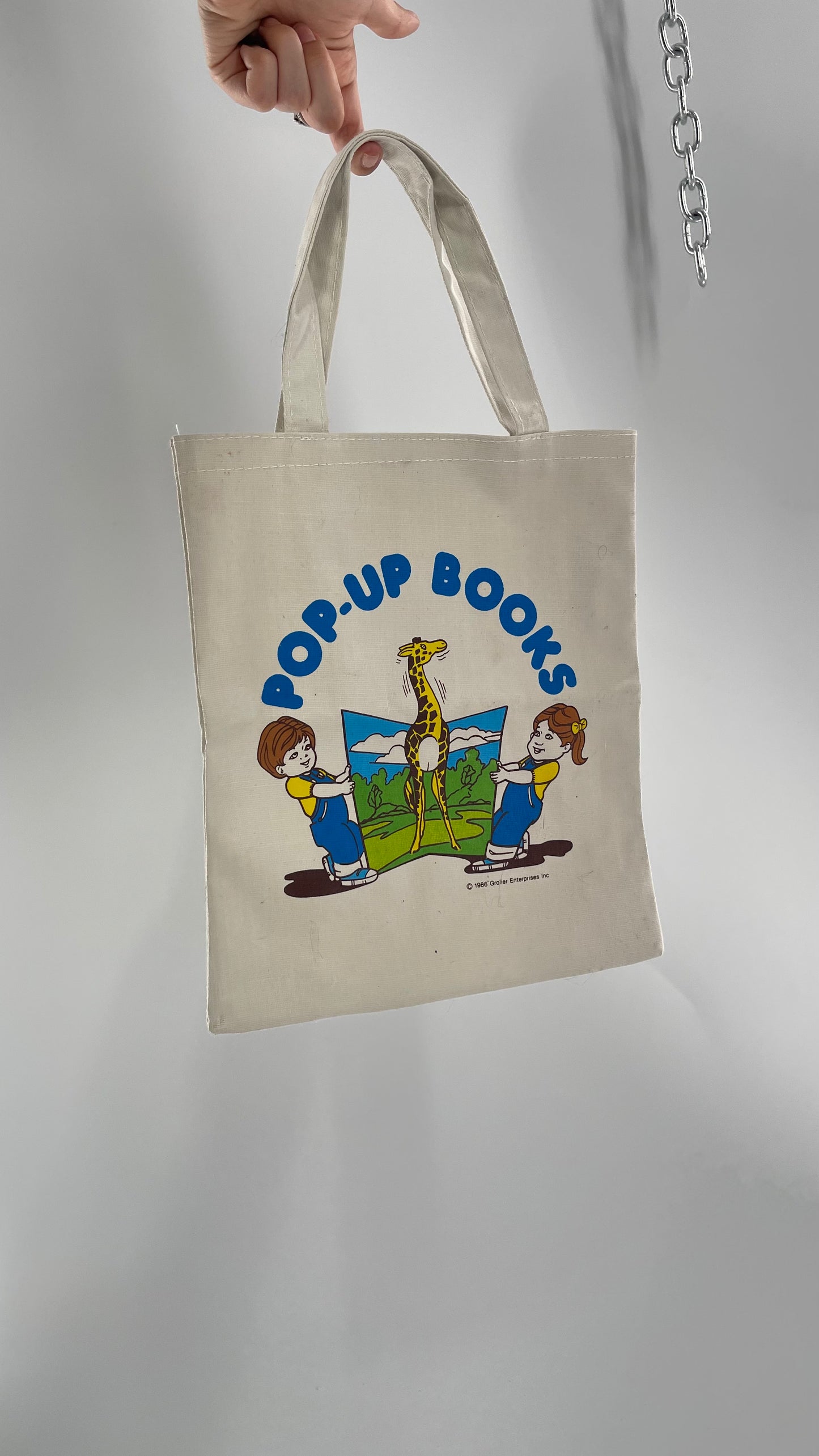 1986 Pop Up Books Mini Tote