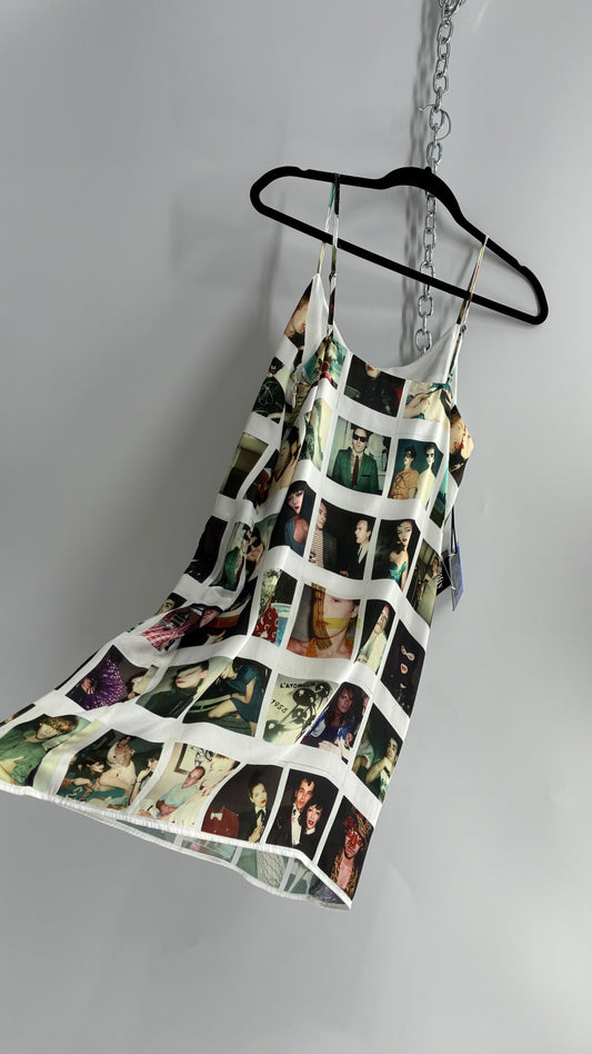Rare Limited Edition MARIPOL Polaroid Mini Dress with Tags Attached (Medium)