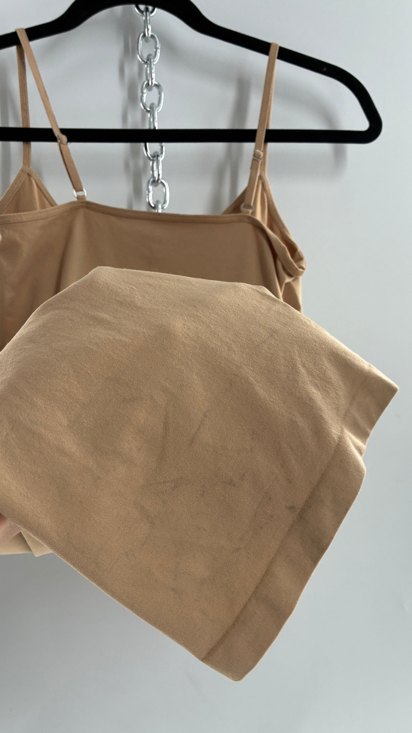 Intimately Free People Tan Stretchy Slip (M/L)