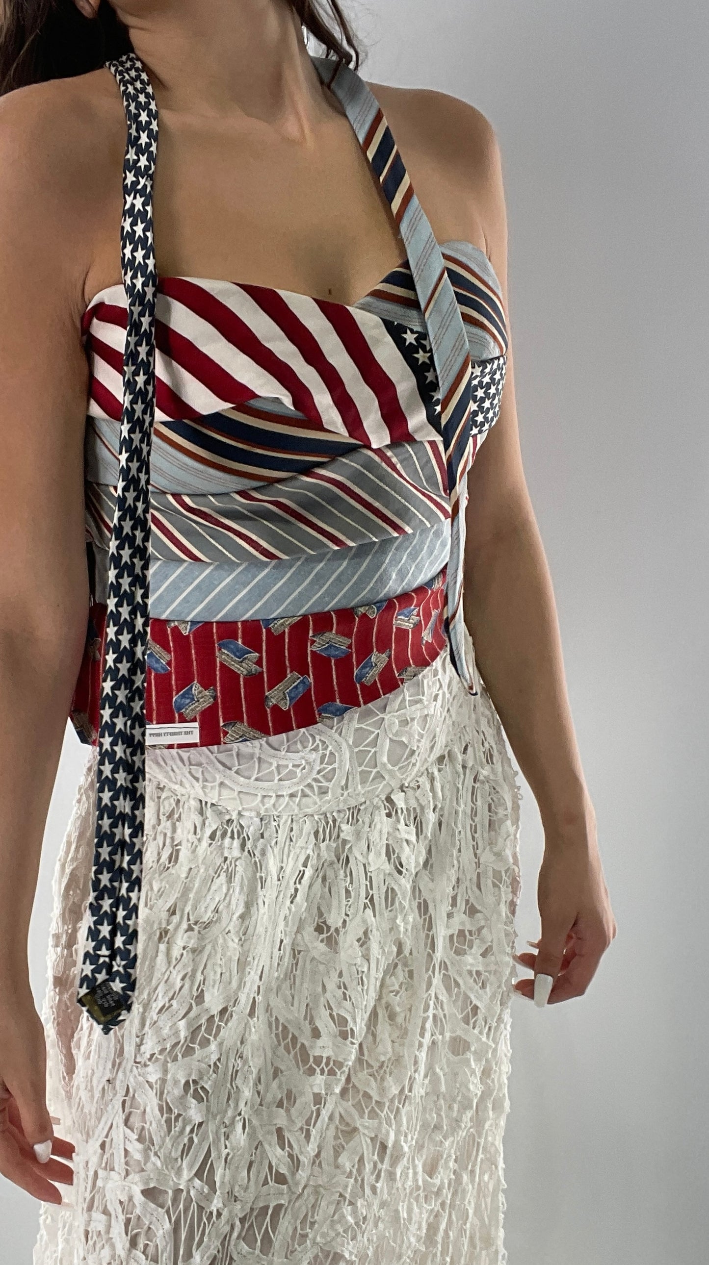 All Tied Up Custom Fourth of July (One Size)