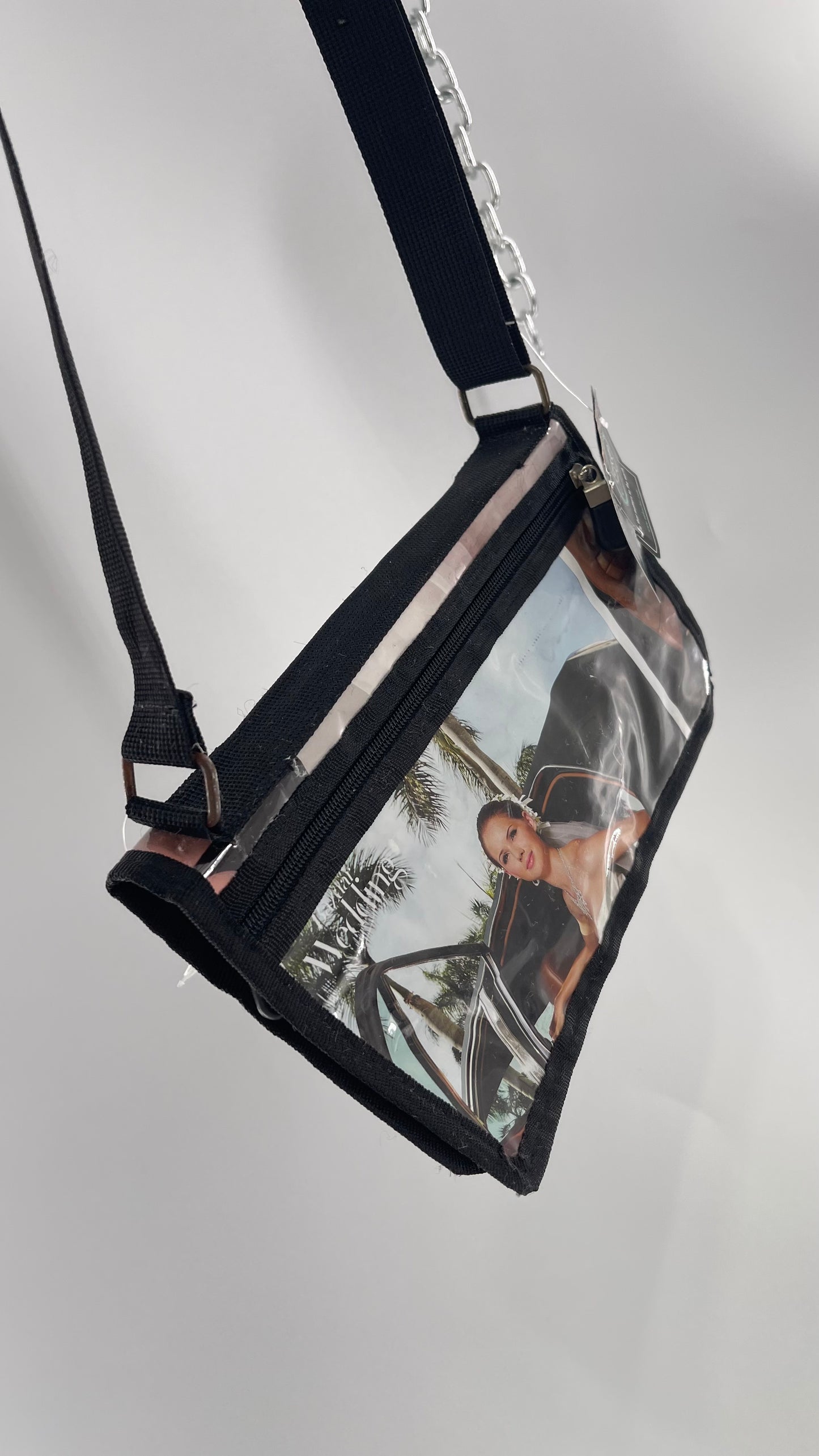 Deadstock Vintage Magazine Bag with Adjustable Strap