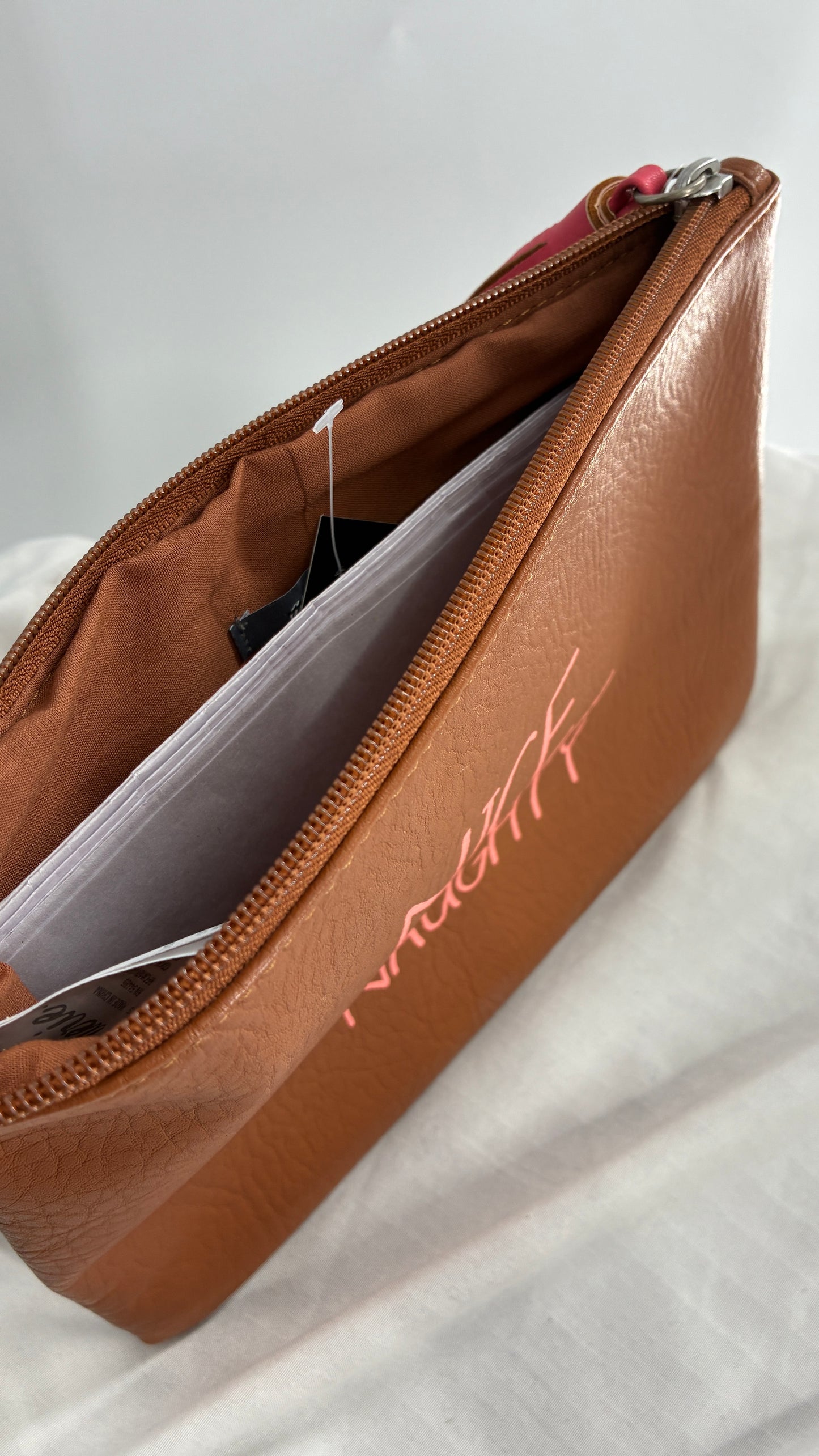 AERIE Nice | Naughty Vegan Leather Tassel Pouch