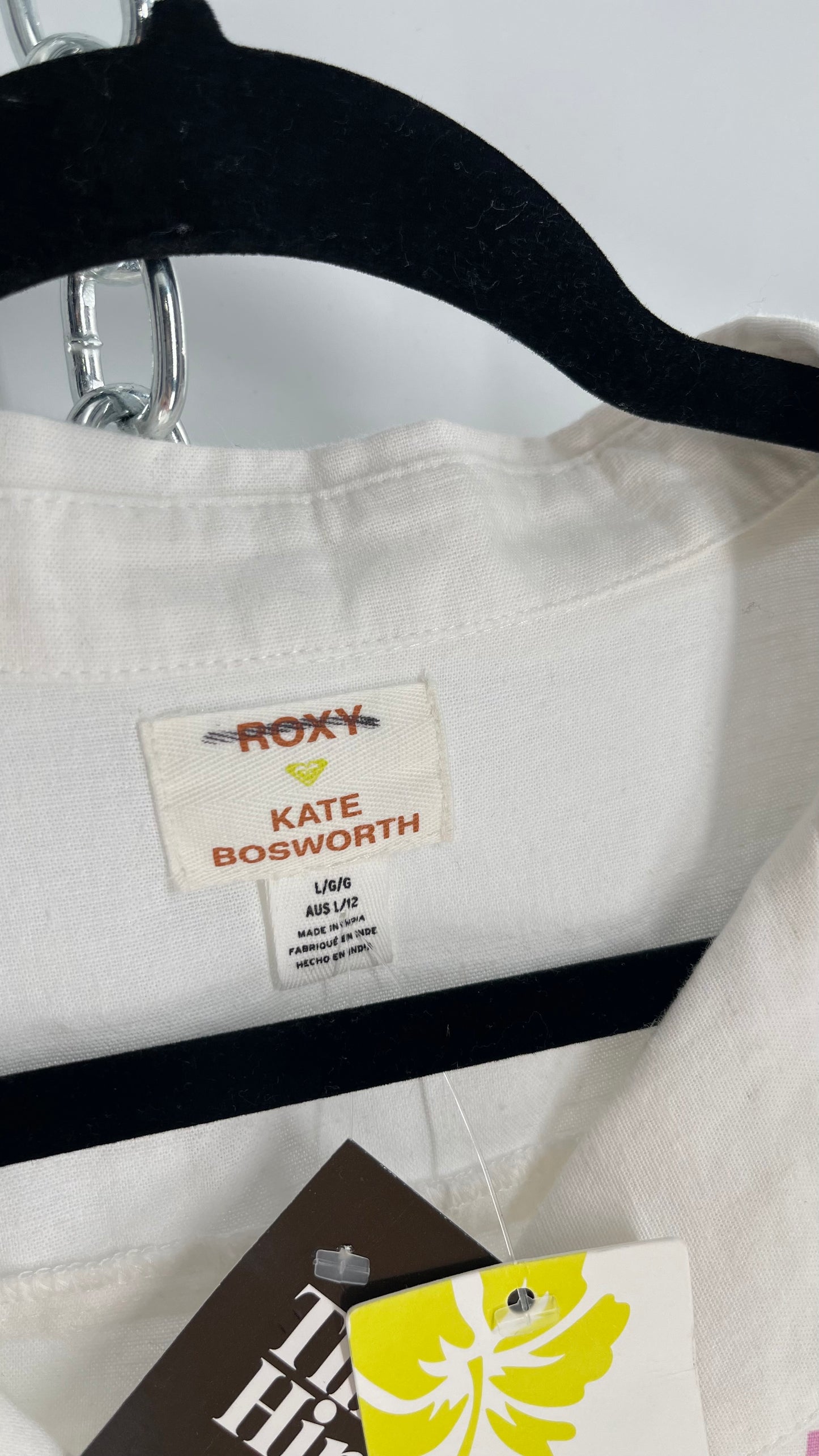 Vintage Roxy x Kate Crush Surf Kind Kate Button Down Shirt with Tags Attached (Large)