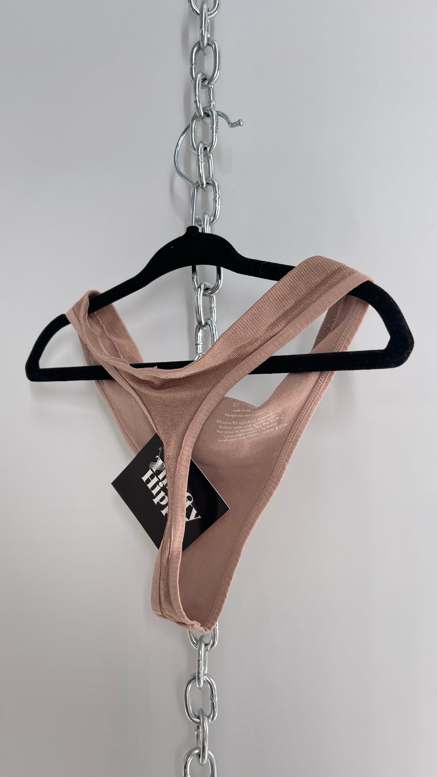 Intimately Free People Nude Neutral Thong Panty NWOT (XS/S)