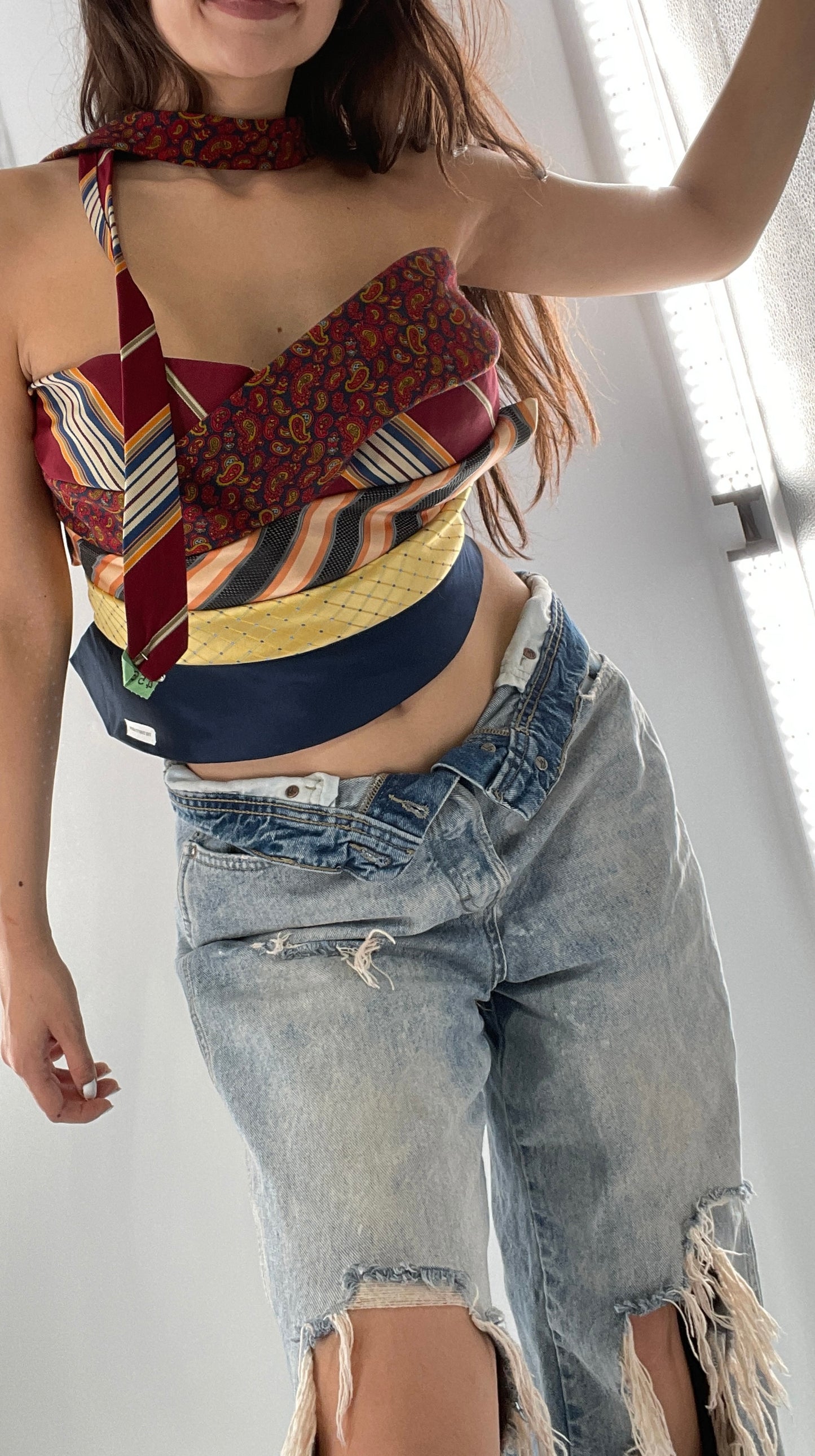 All Tied Up Custom Handmade Top (One Size)