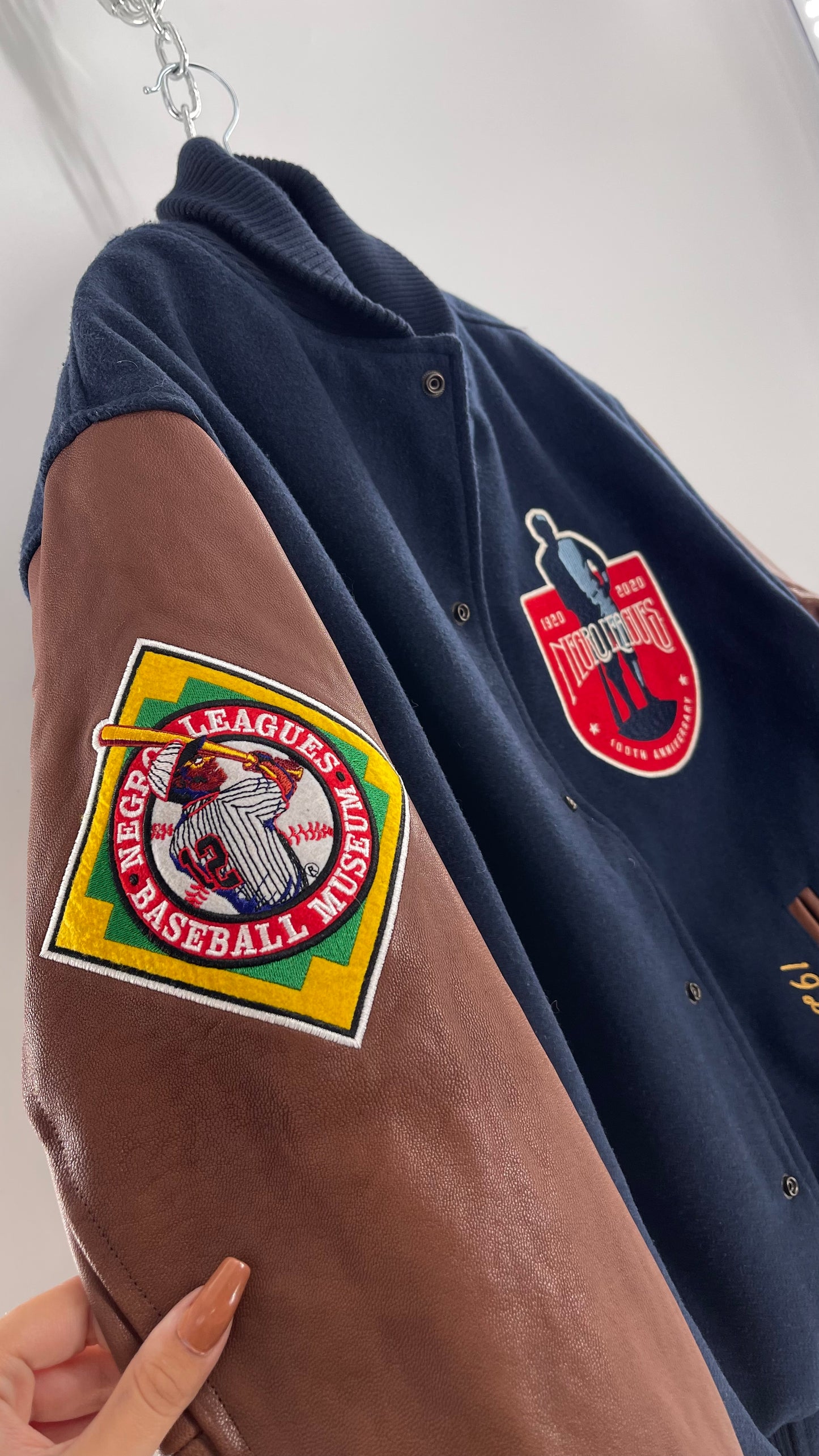 100th Anniversary Negro League Varsity Jacket (XL)