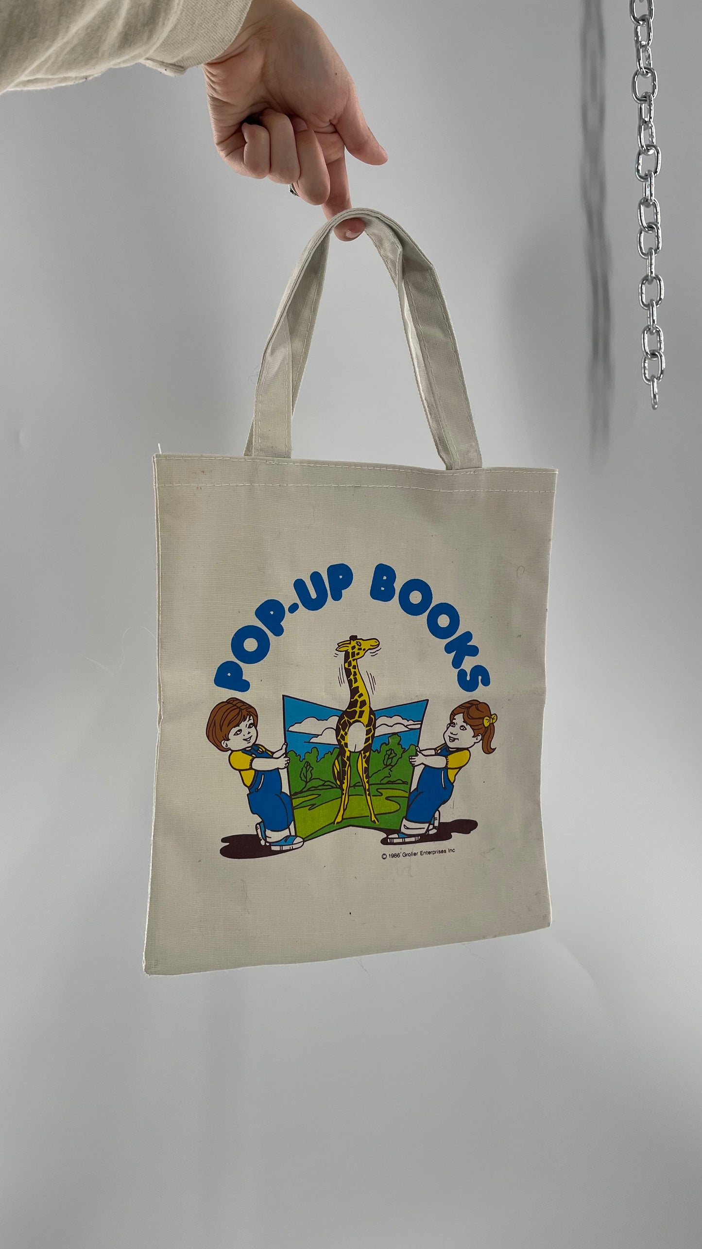 1986 Pop Up Books Mini Tote