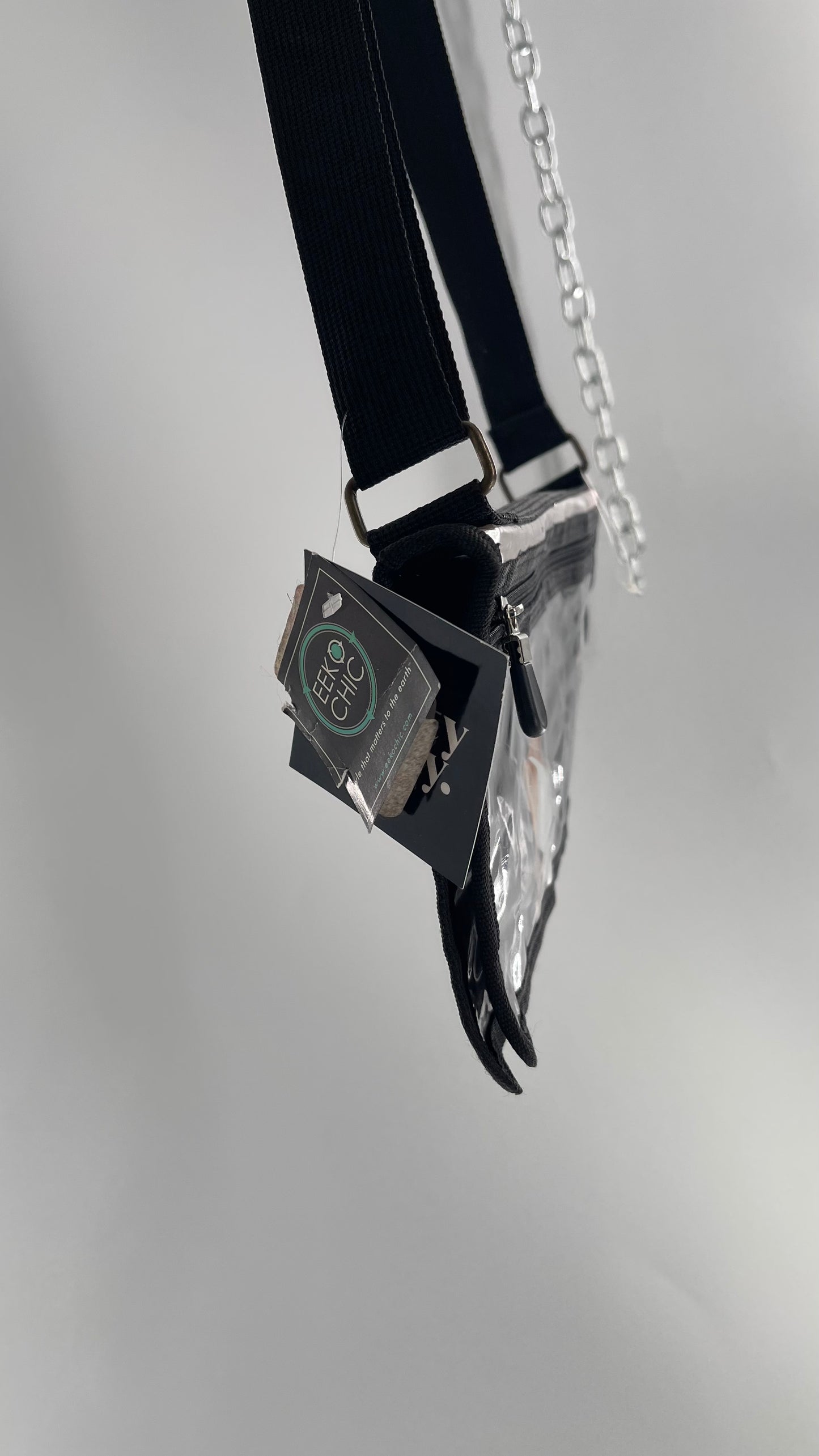 Deadstock Vintage Magazine Bag with Adjustable Strap