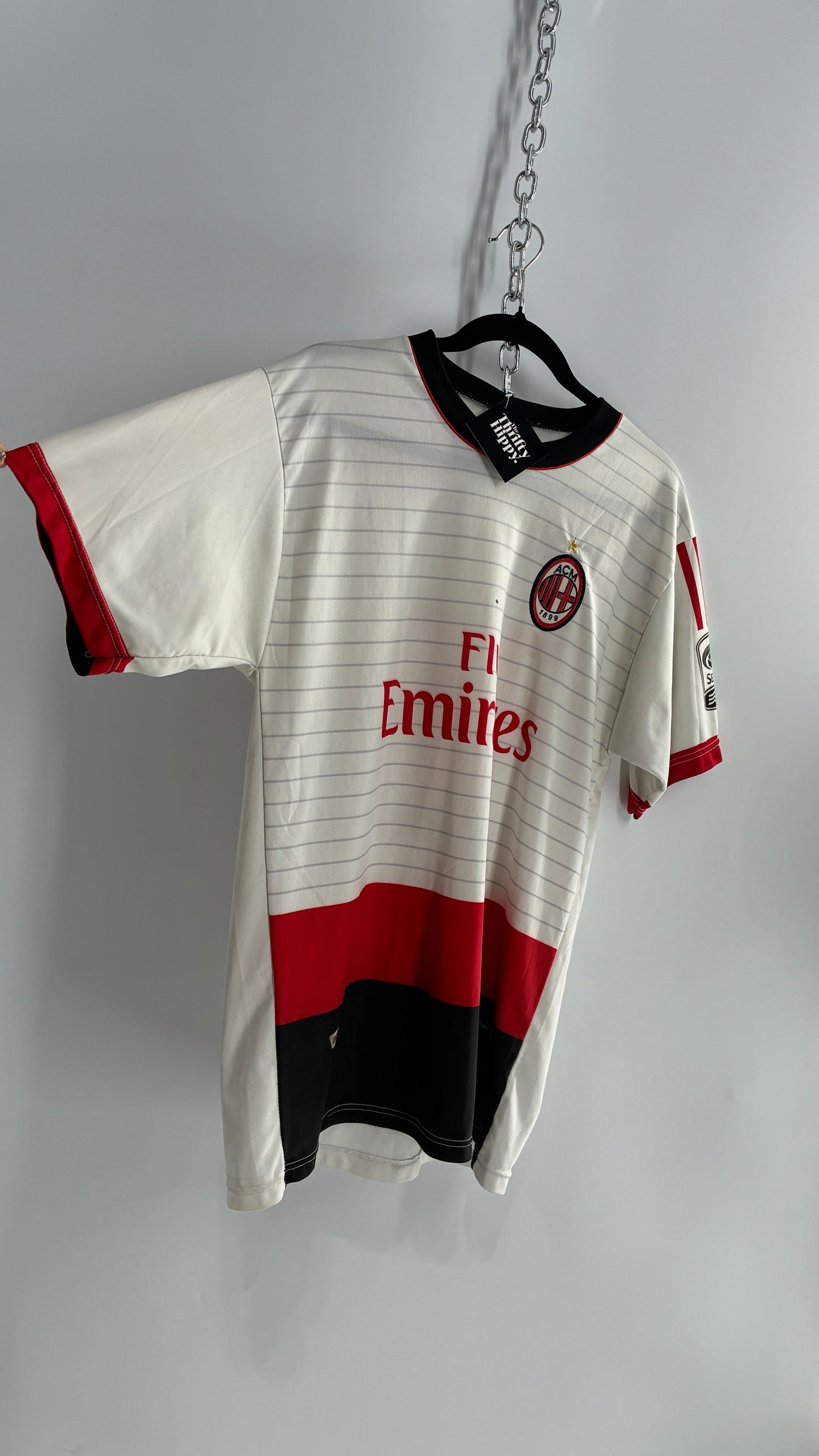 Fly Emirates Men’s Jersey T Shirt (Medium)