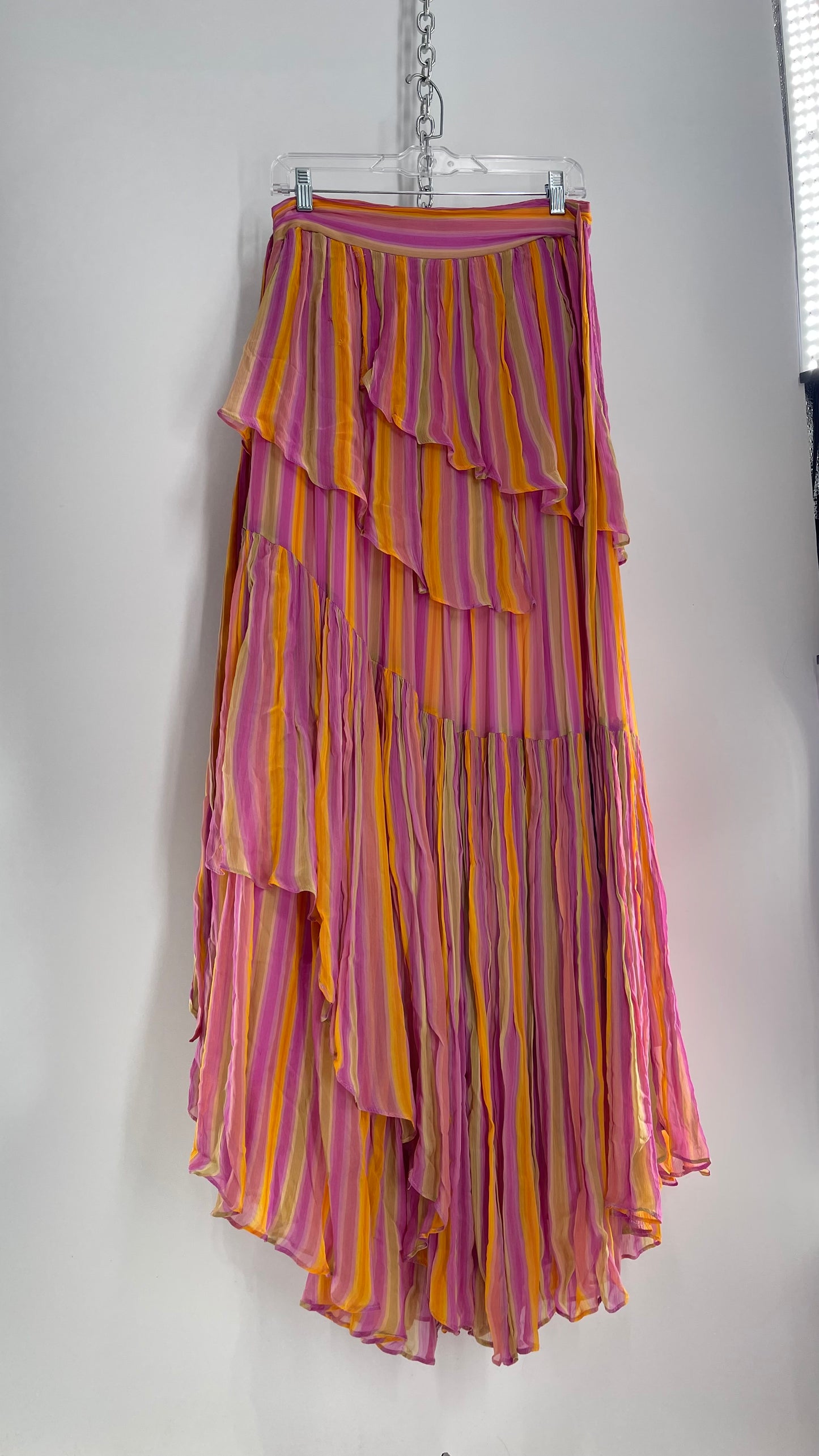 Free People Crimped Striped Voluminous Maxi Skirt (12)