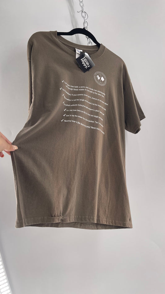 Vintage Icelandic Penis Museum T Shirt with Tags (Large)