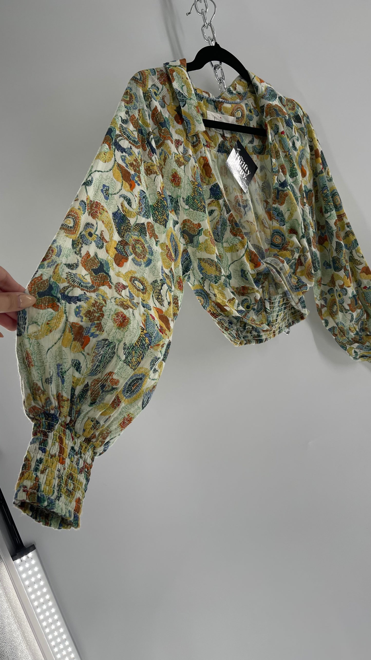 Anthropologie Collared Crop (XXS)