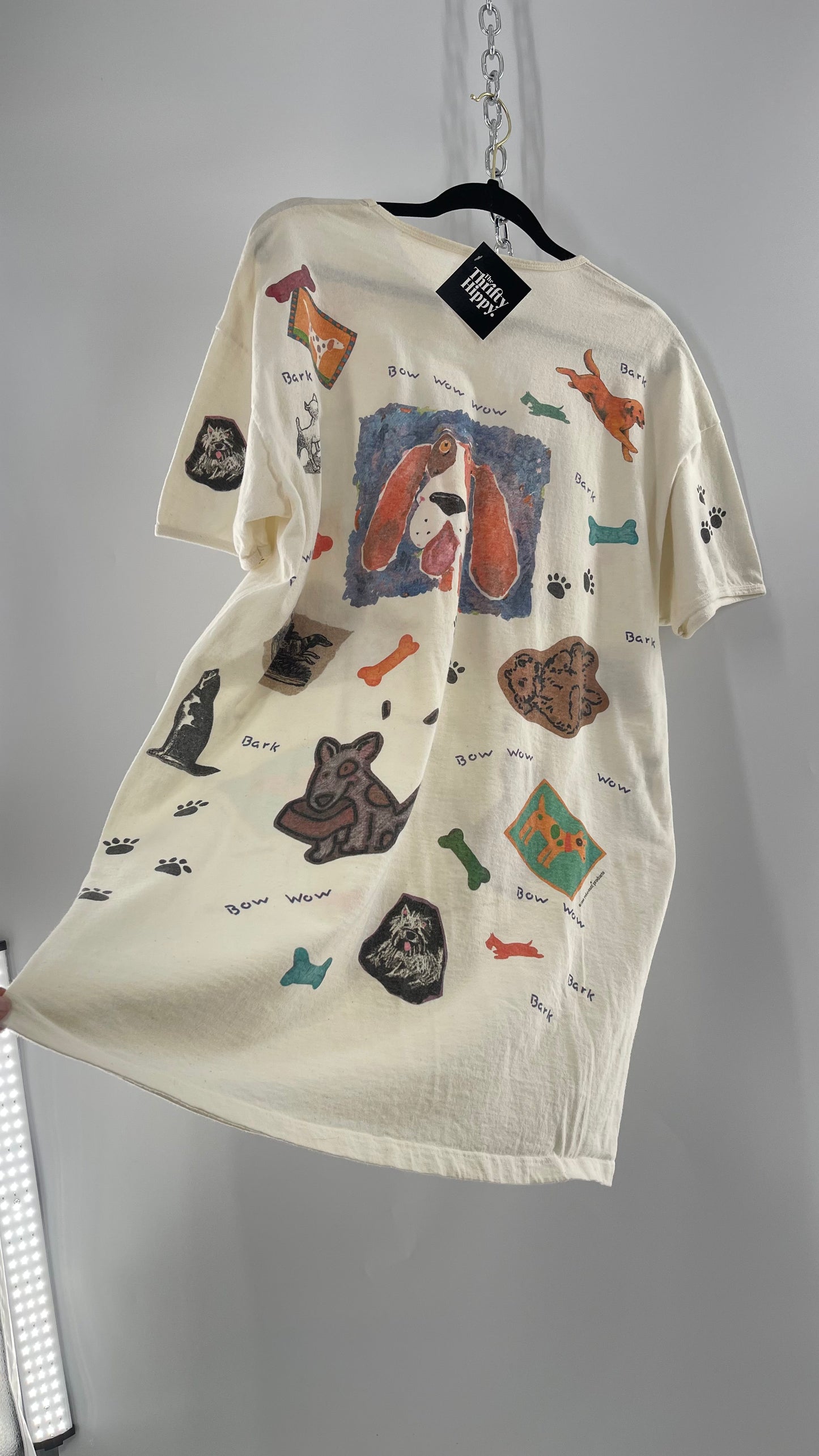Vintage Bow Wow Oversized Graphic T (XXL)