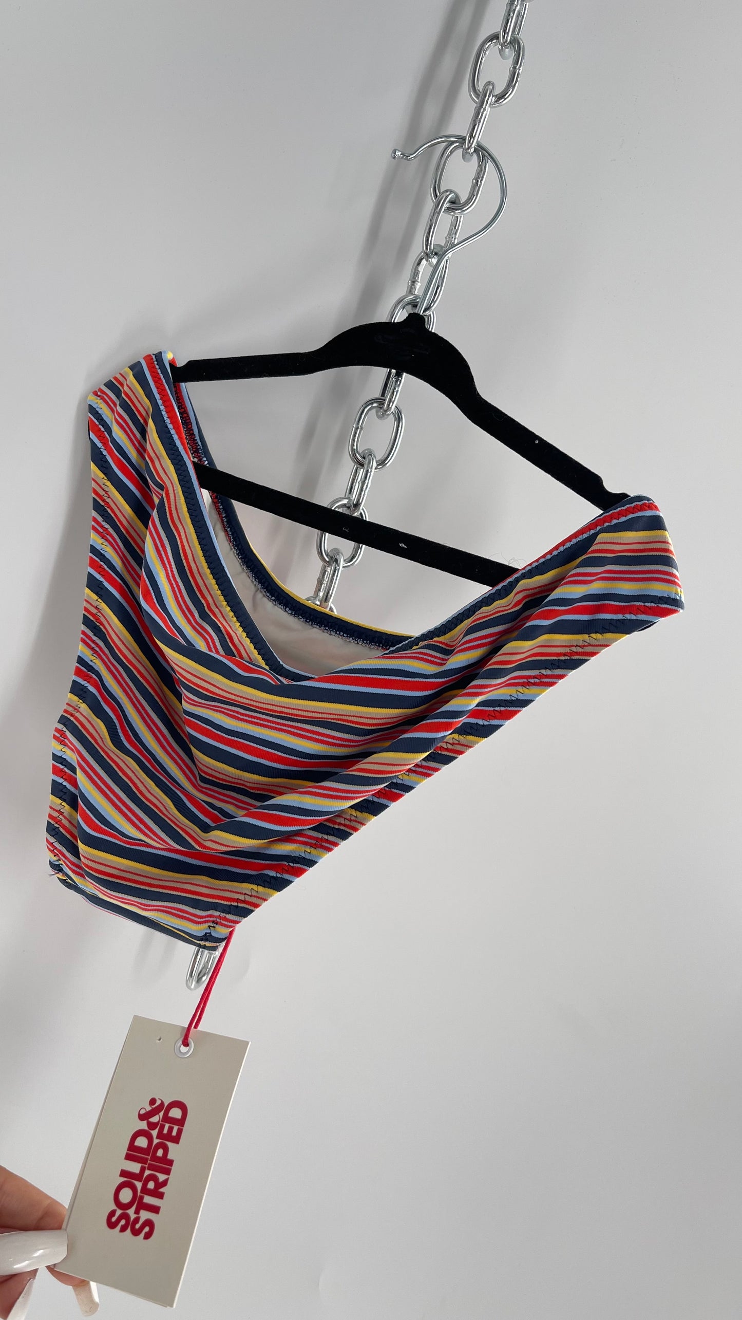 Solid & Striped Chuckee Swim Bottoms with Tags Attached (Small)