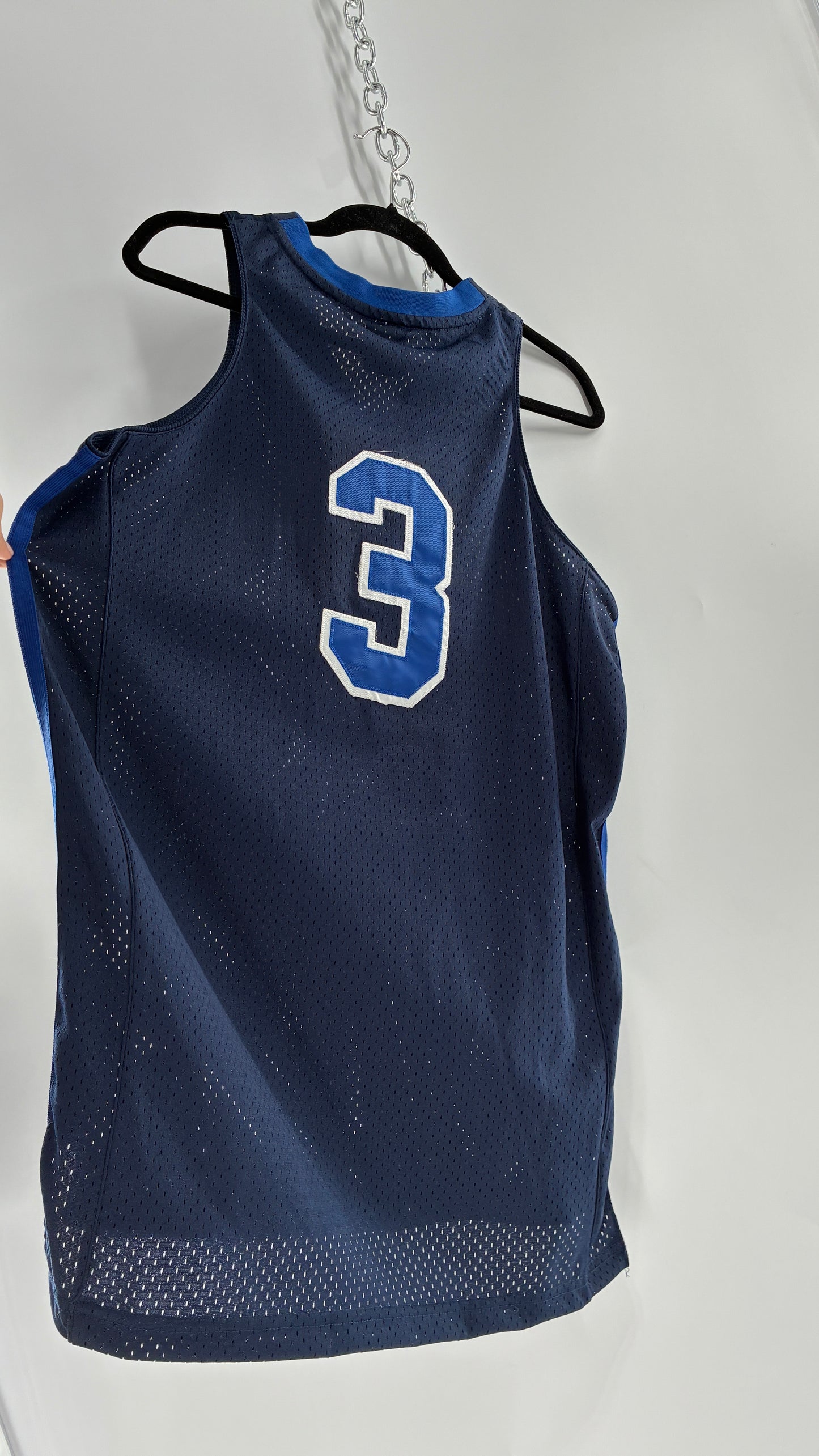 Deadstock Vintage STARBURY Navy Blue Jersey with Tags (Small)