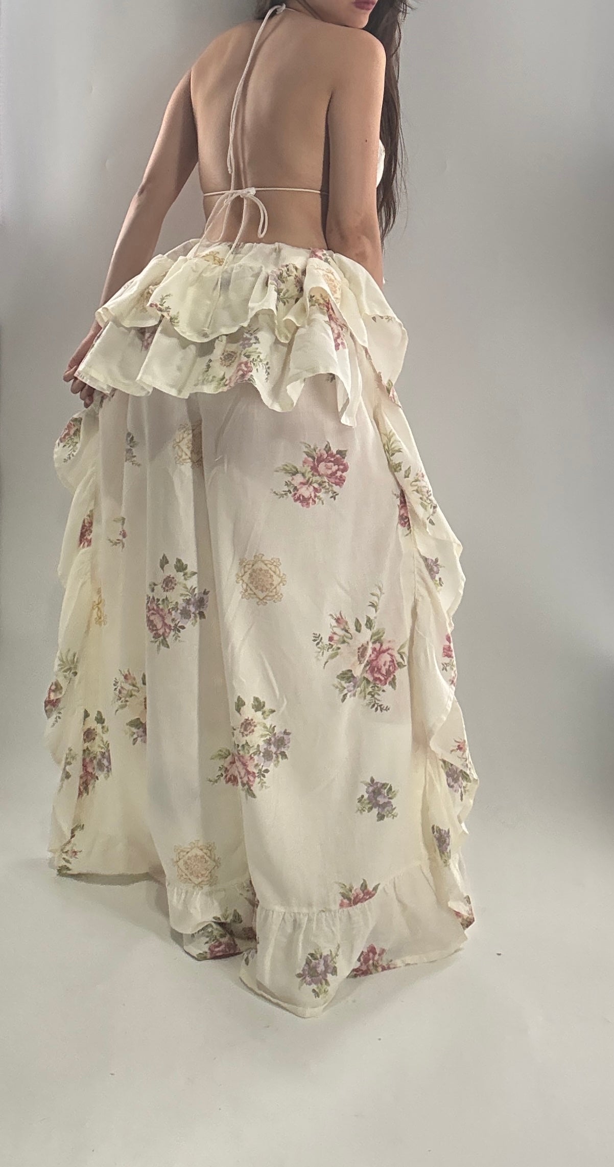 Vintage Handmade Floral Two Piece Set (XS-XL)