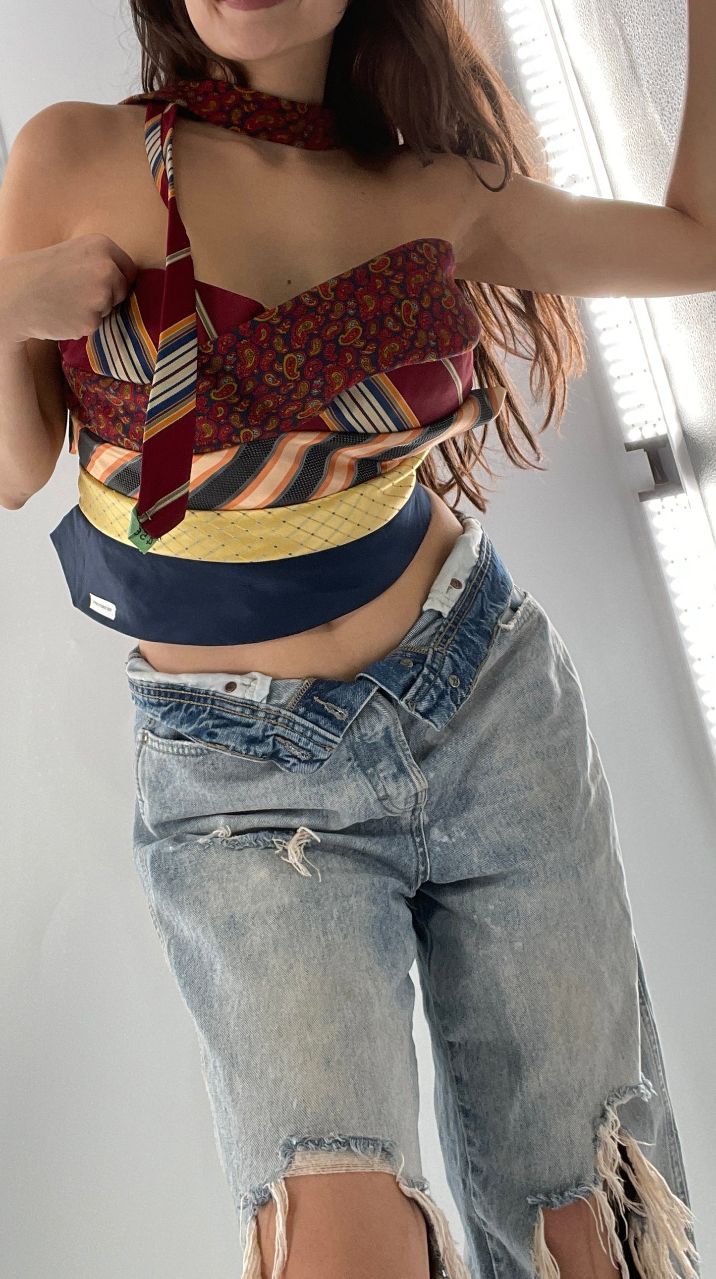 All Tied Up Custom Handmade Top (One Size)