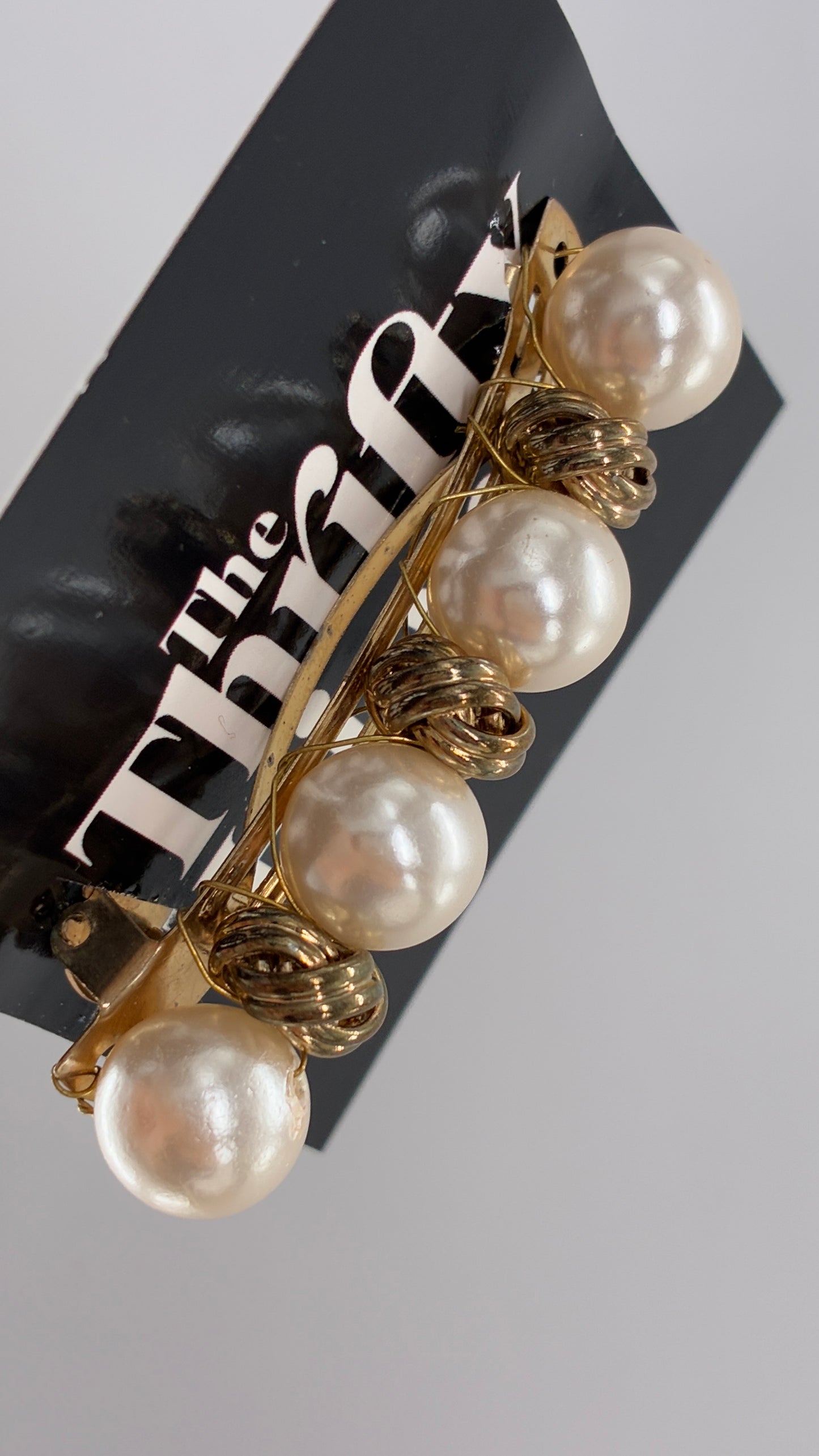 Vintage Pearl Hair Beret