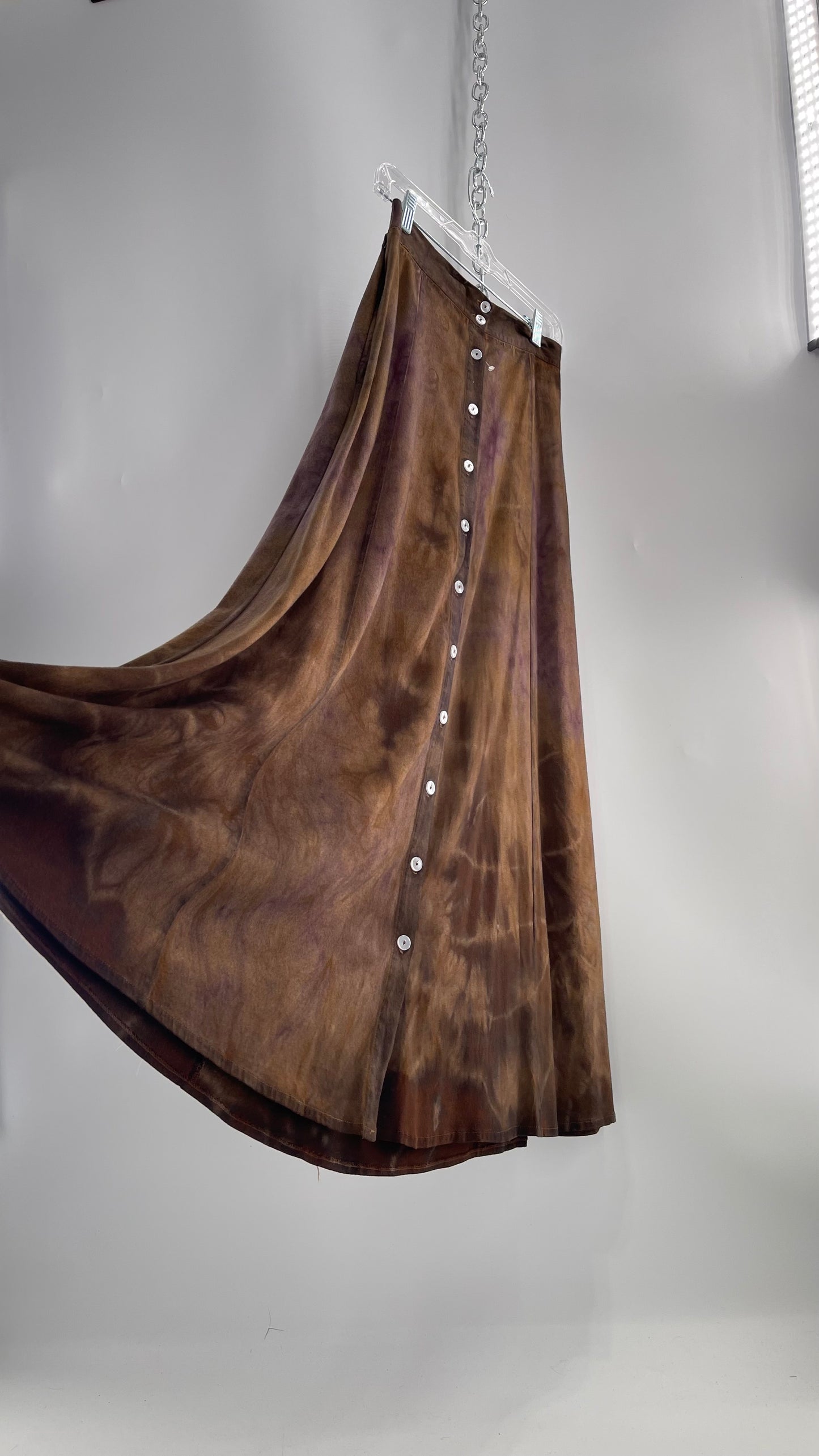 Vintage WHORL Raymond Ercoli Brown Tie Dyed (One Size)