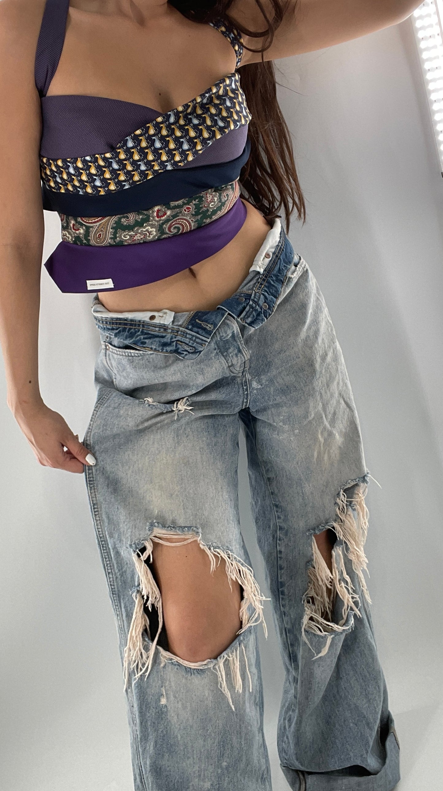 All Tied Up Custom Handmade Top (One Size)