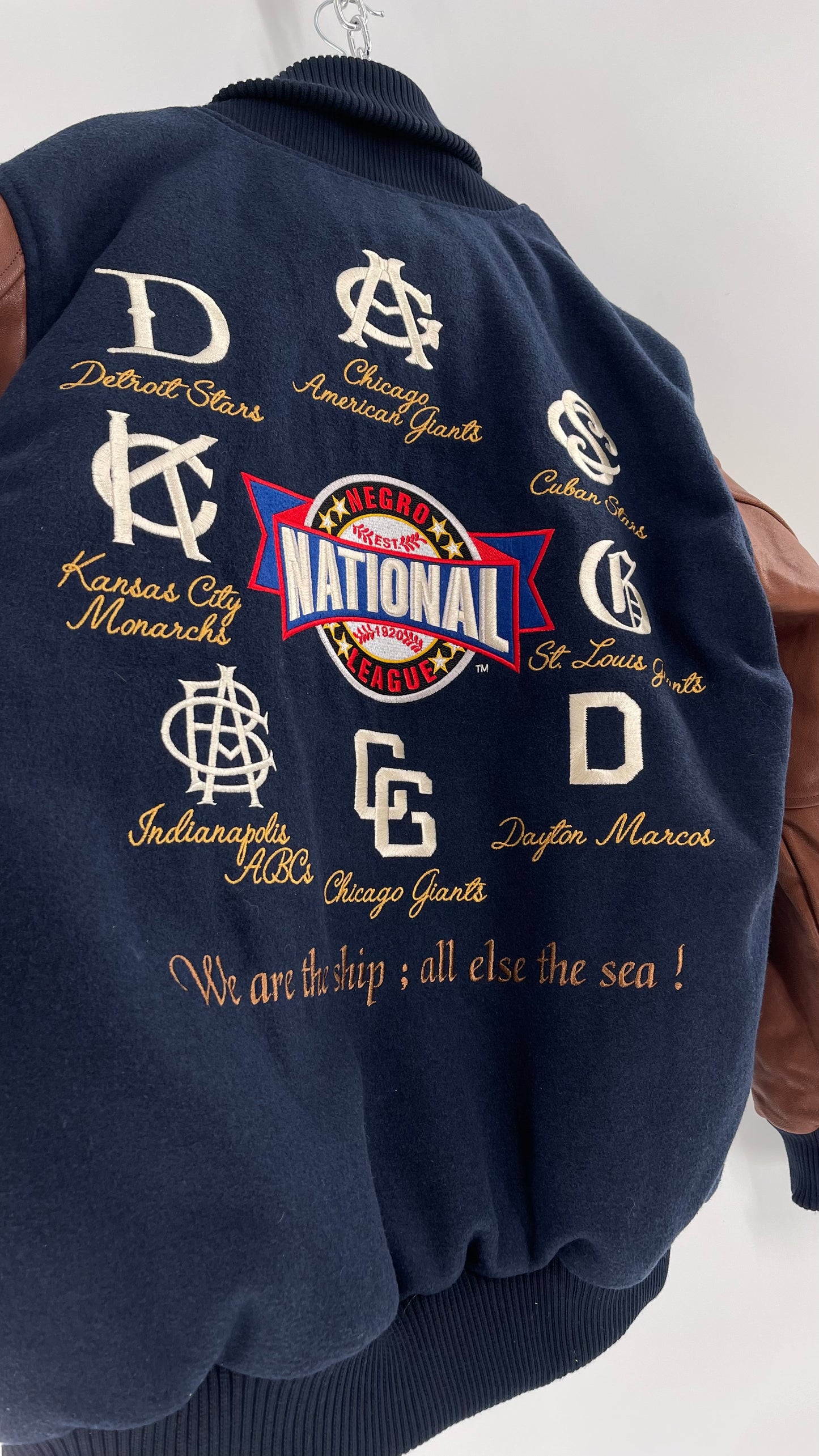 100th Anniversary Negro League Varsity Jacket (XL)