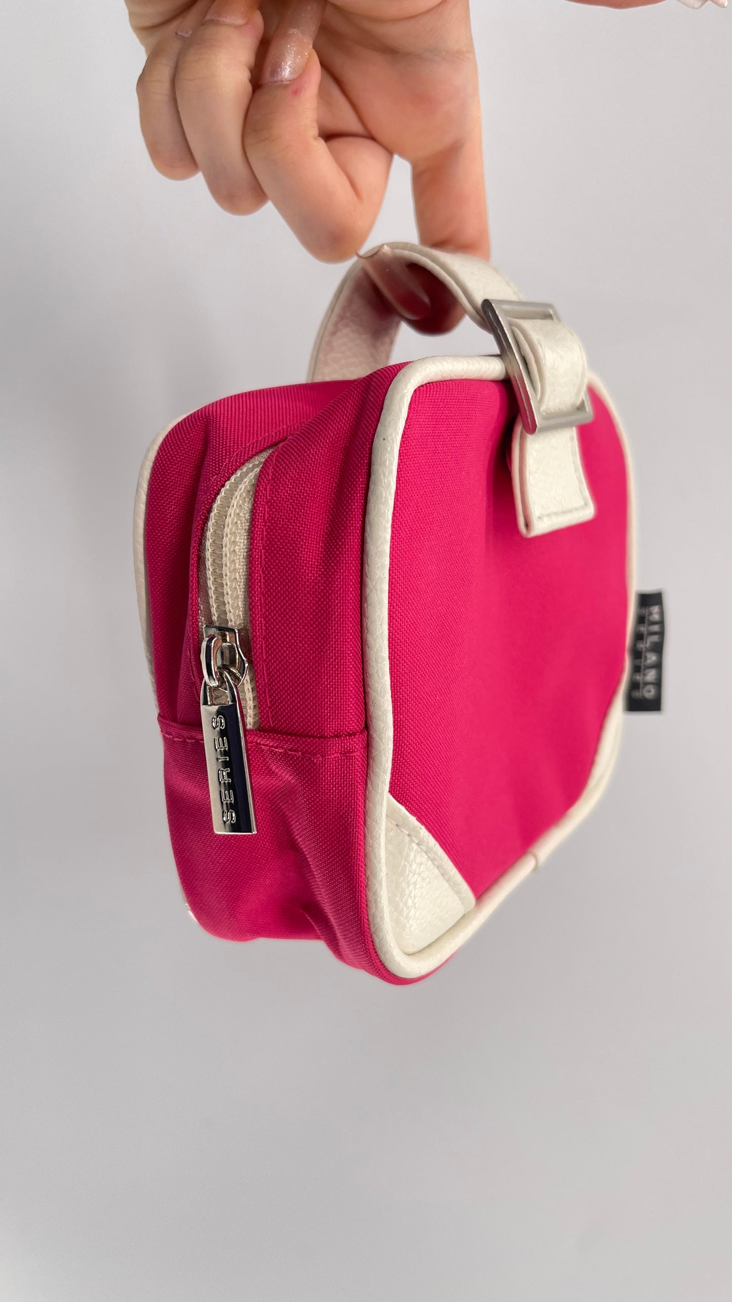 Vintage MILANO Hot Pink Series Cosmetics Bag