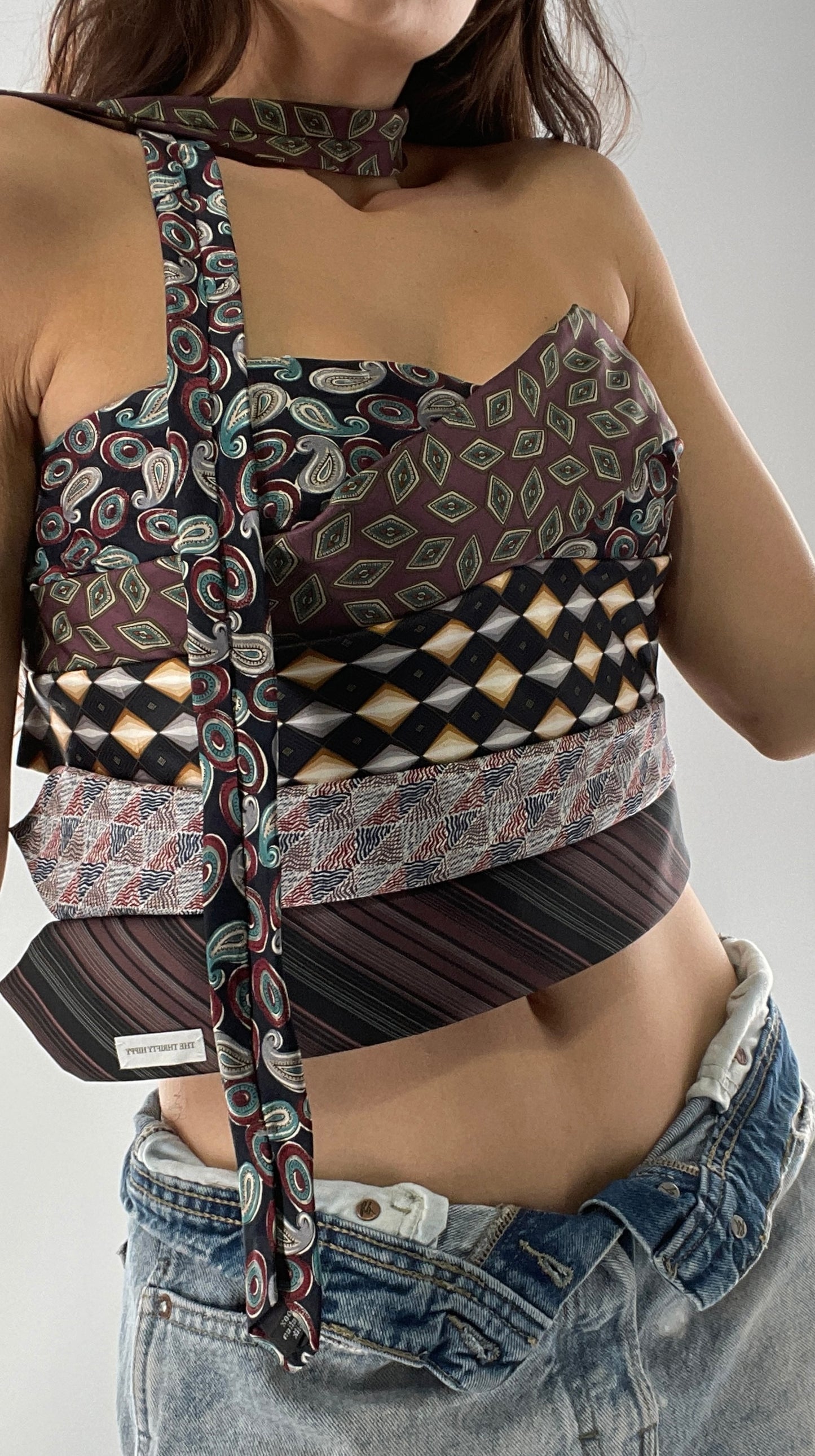 All Tied Up Custom Handmade Top (One Size)
