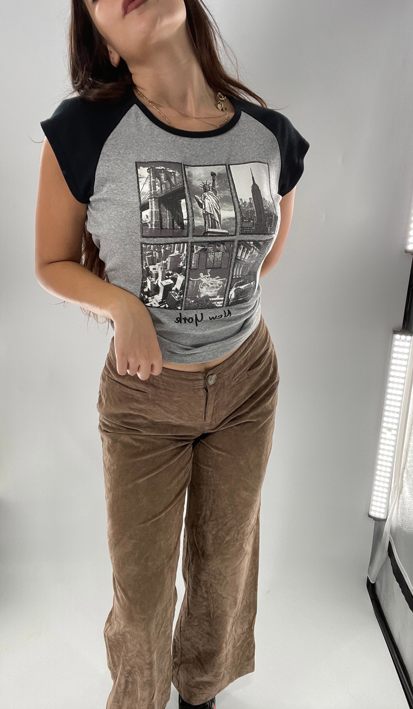 Deadstock 1990s Vintage Kavio! New York Glitter Baby T (XL)