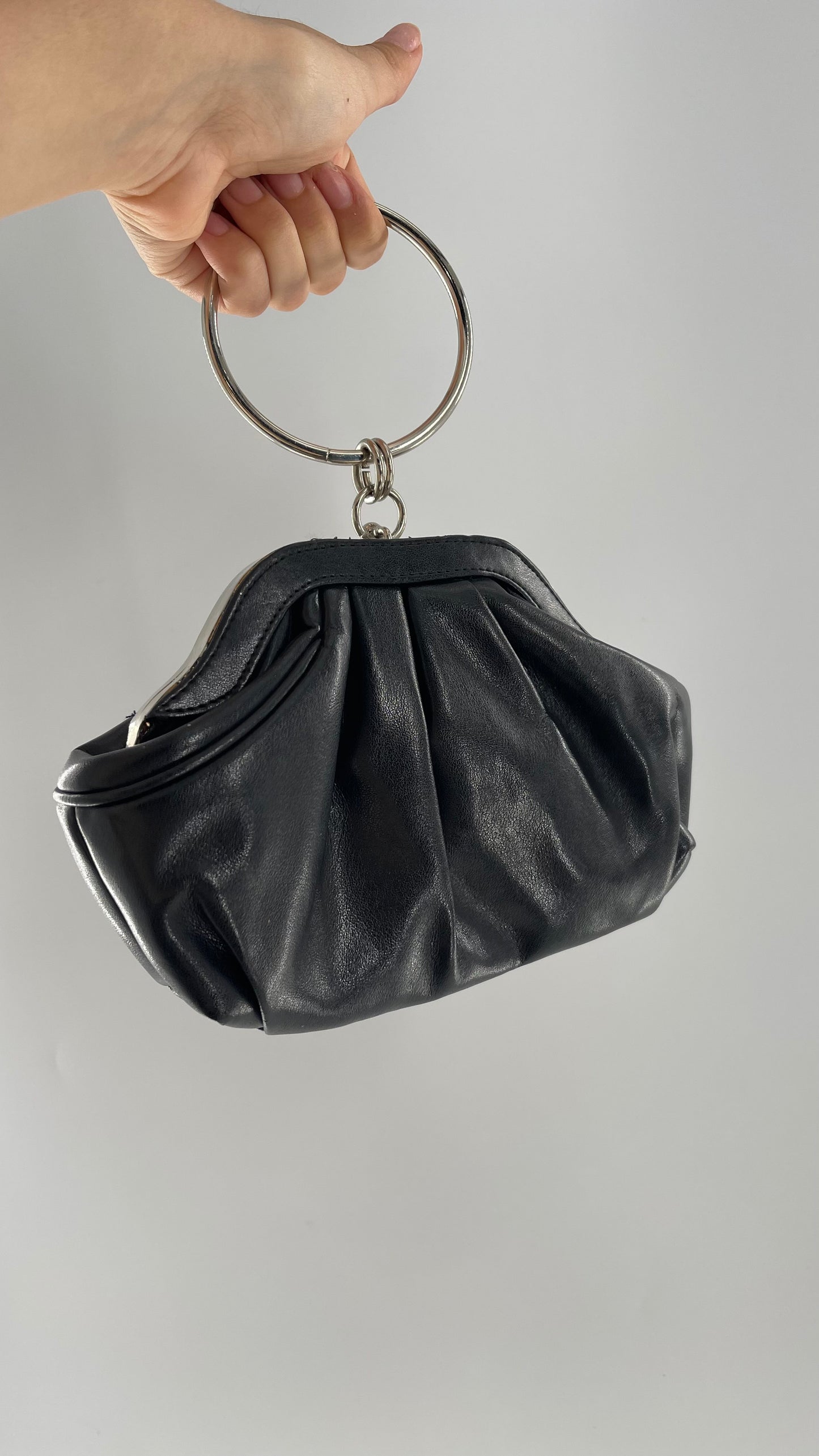 ALDO Black Leather Mini Purse