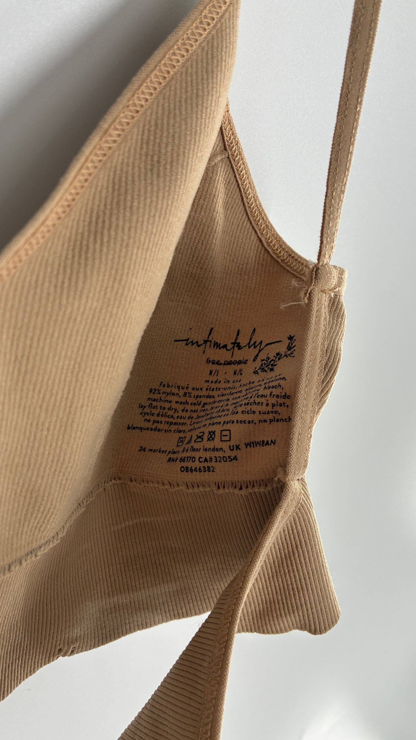 Intimately Free People Tan Bralette (M/L)