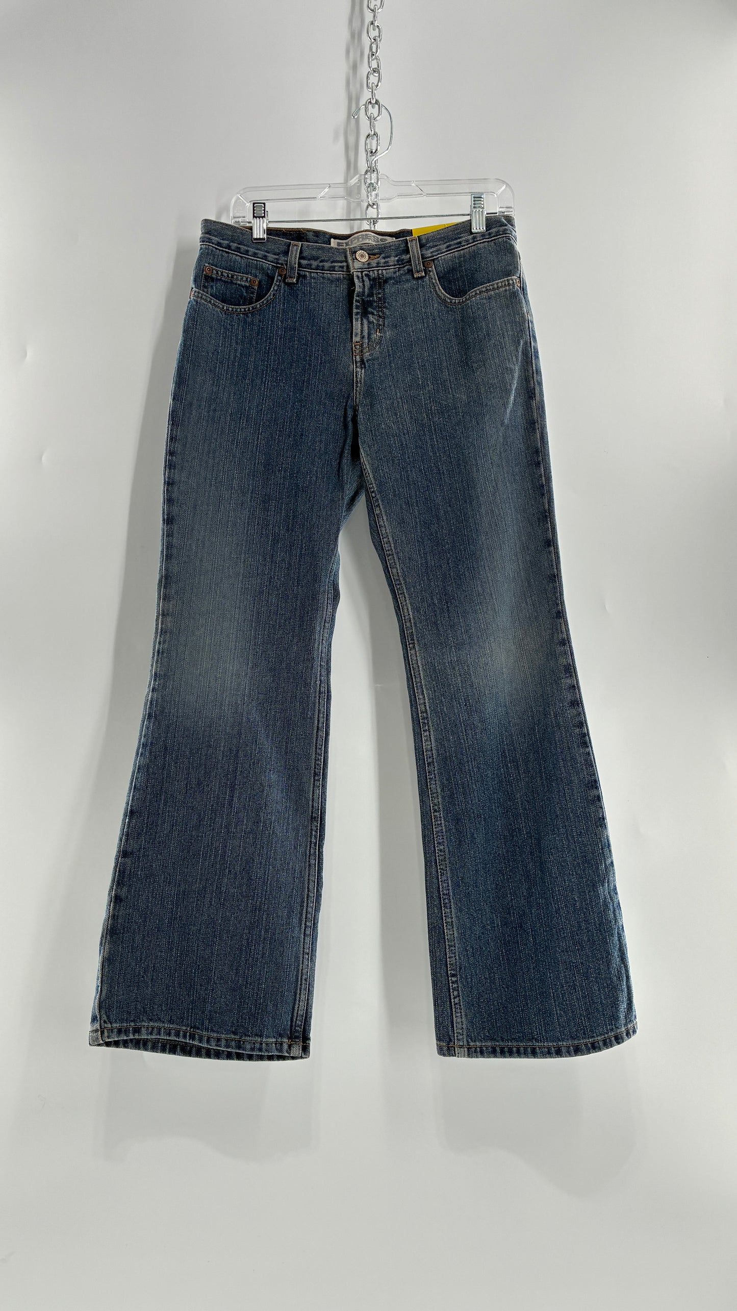 Deadstock Vintage EXPRESS Low Rise Flared Jeans (7/8)