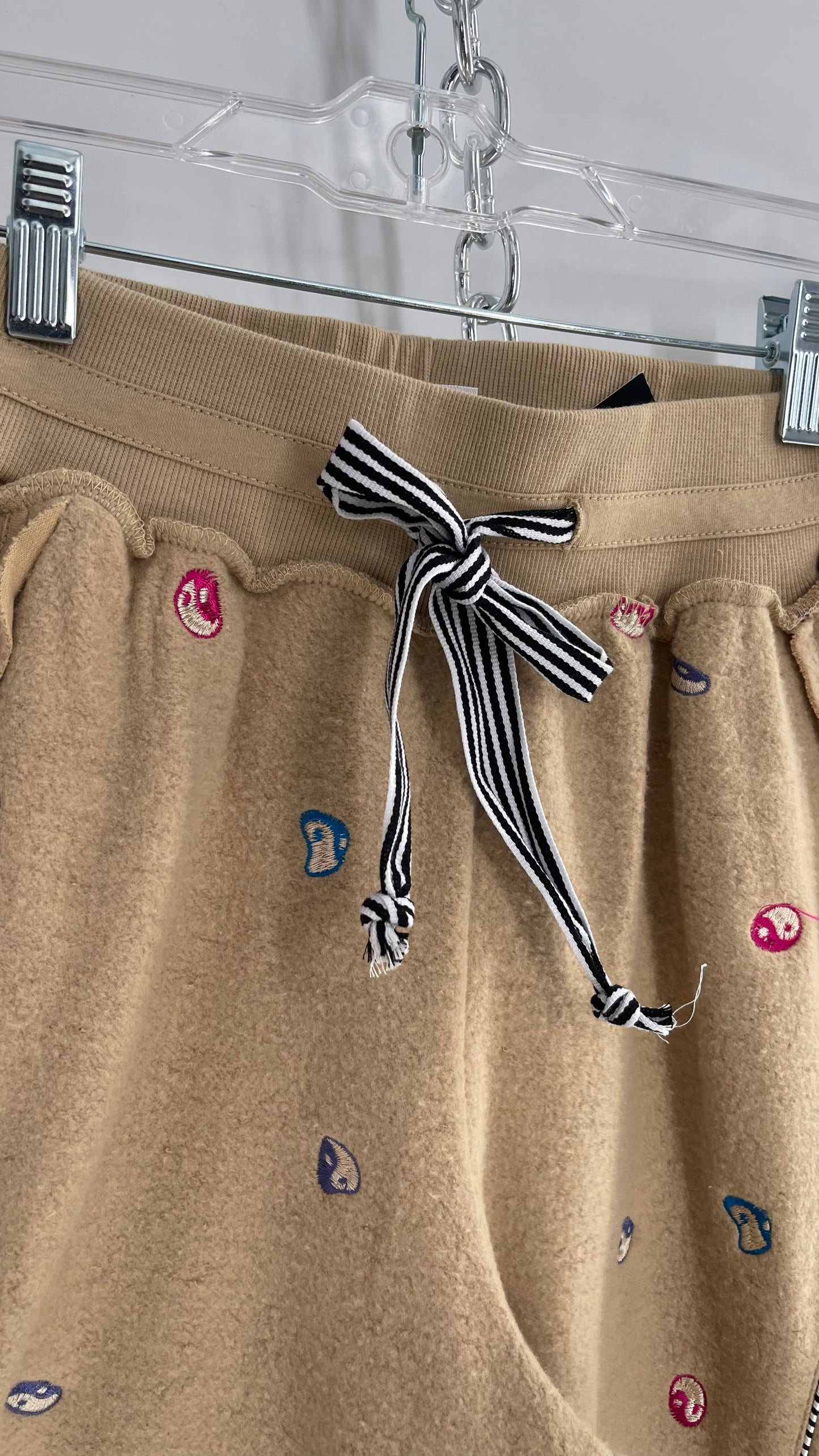 Ying Yang Embroidered Cozy Loungewear Jogger (Extra Small)