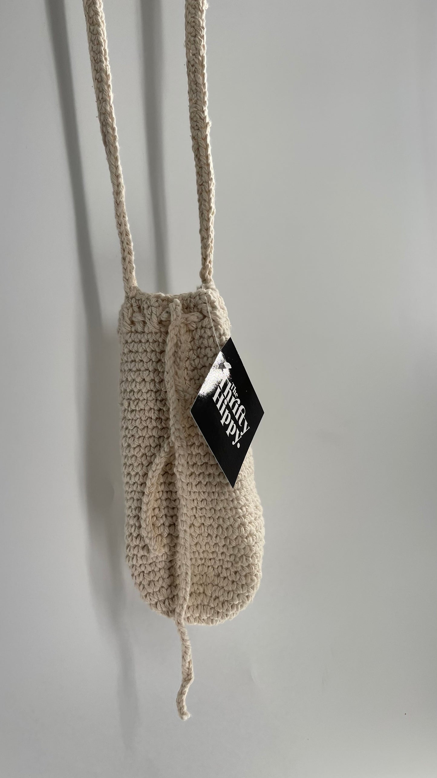 Imported Handmade Crochet Water Bottle Bag with Body/Shoulder Strap