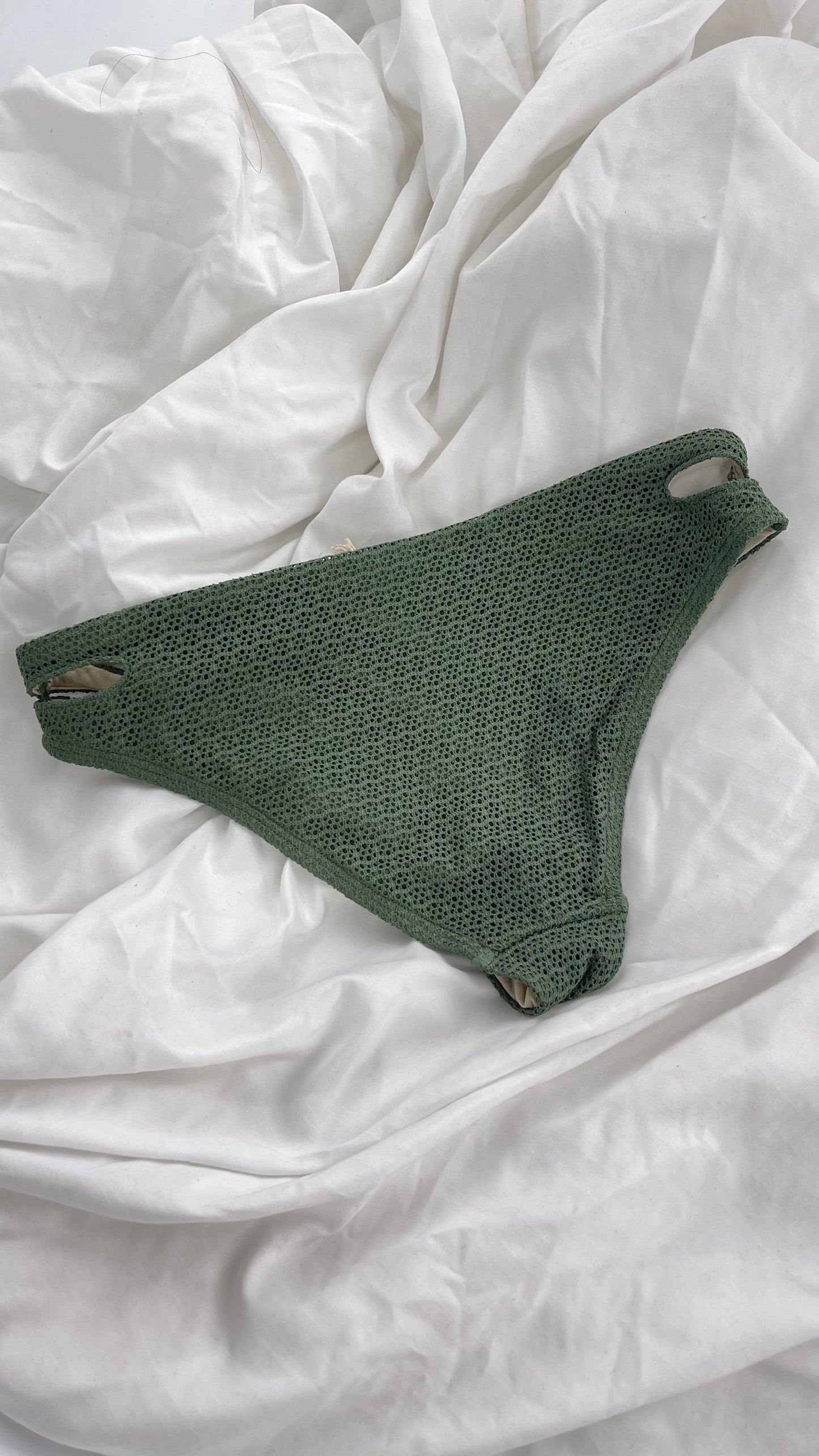 Urban Outfitters Out From Under Green Lacy Swim Bottoms (Medium)