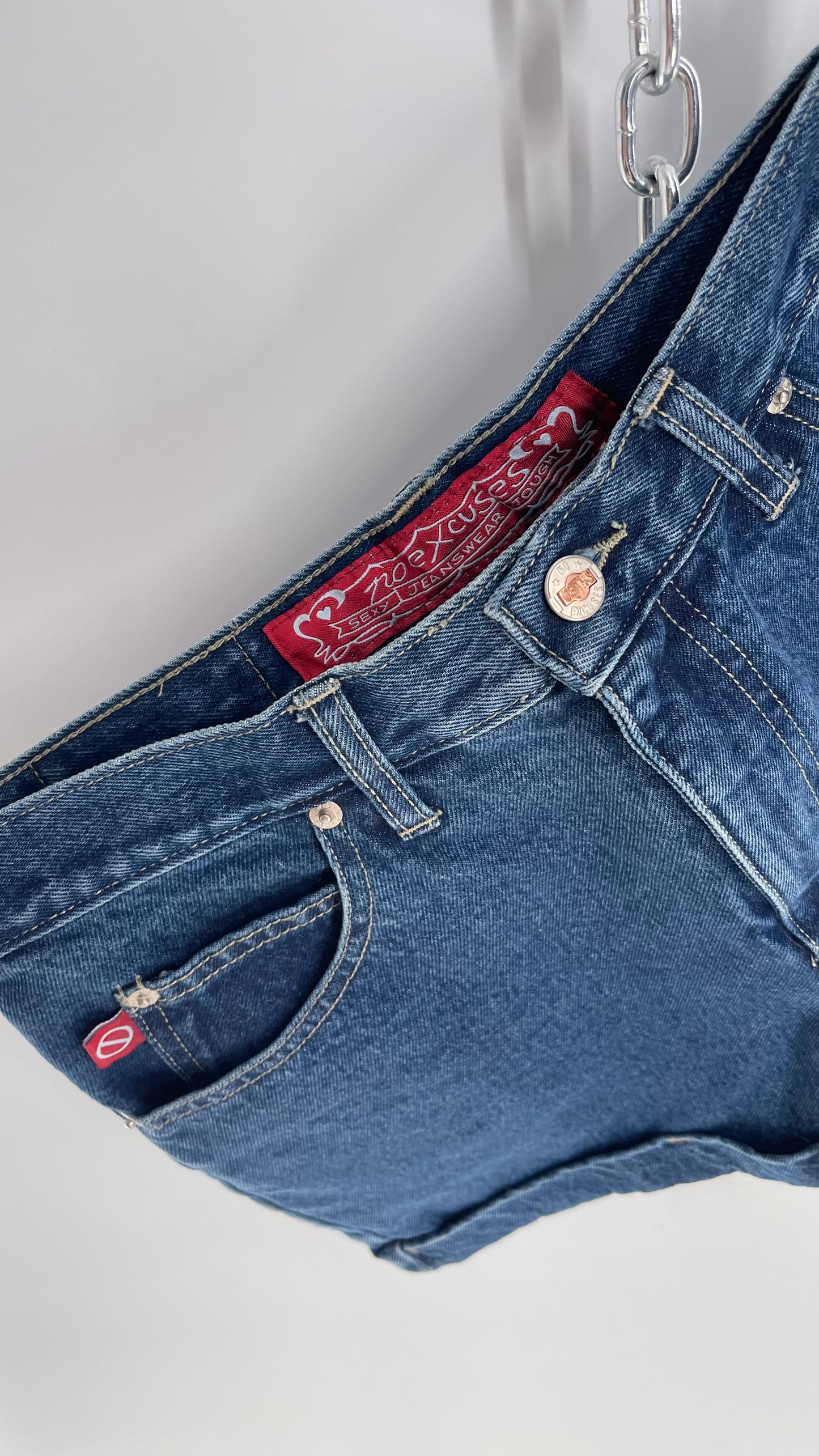 Vintage 1990s No Excuses Denim Shorts (11/12)