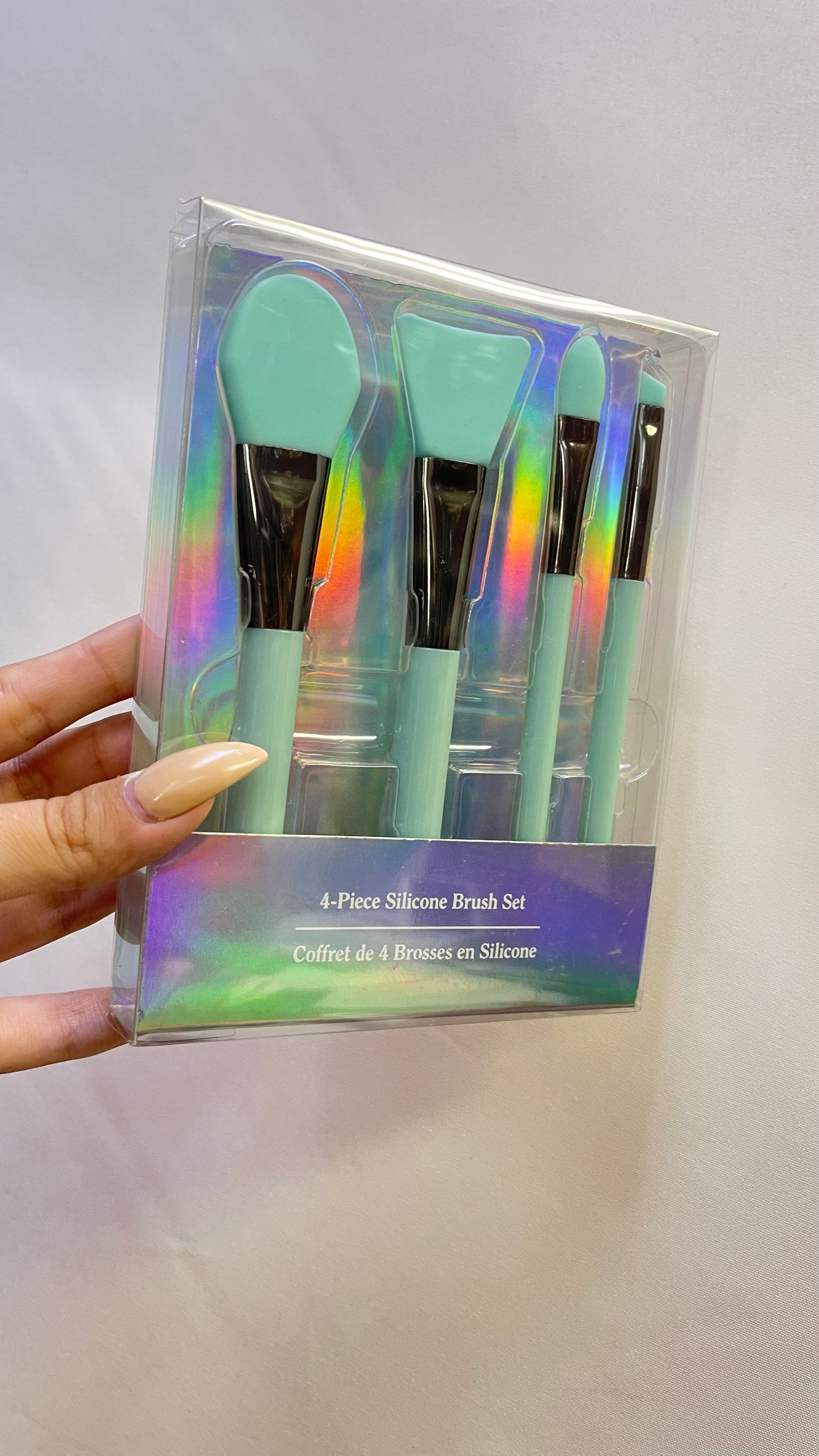Urban Outfitters Baby Blue Silicone Brush Set
