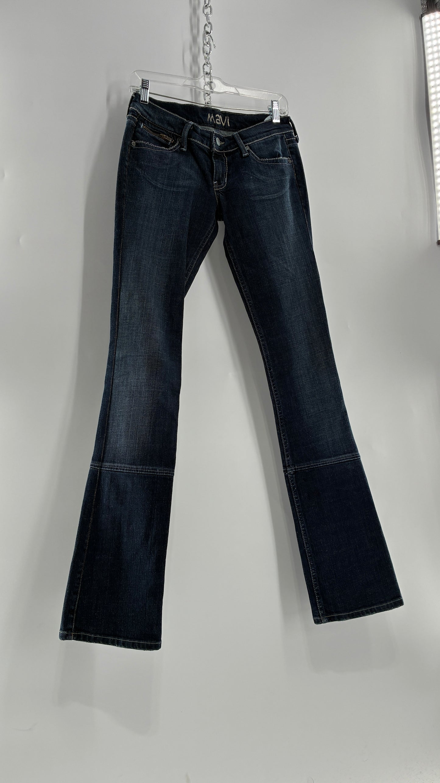 Vintage Mavi Low Rise Jeans with Zippered Bum and Ankle Details (25)